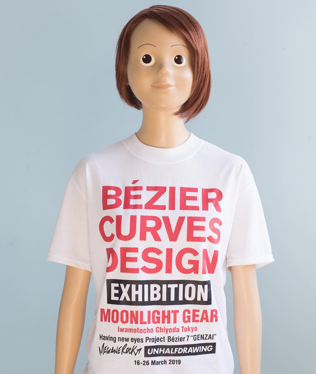 UNHARLFDRAWING展示会限定Tシャツボディとして採用されました