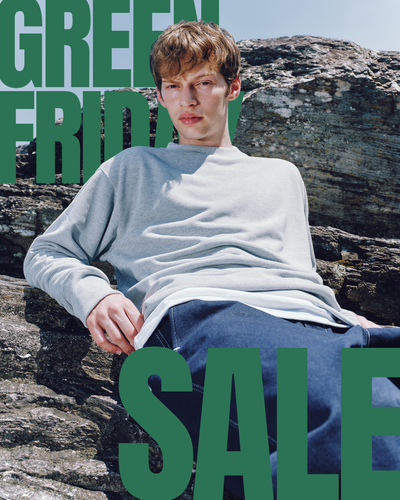 GREEN FRIDAY SALE 開催！DRYCOTTONY スウェットシリーズが30%オフ！