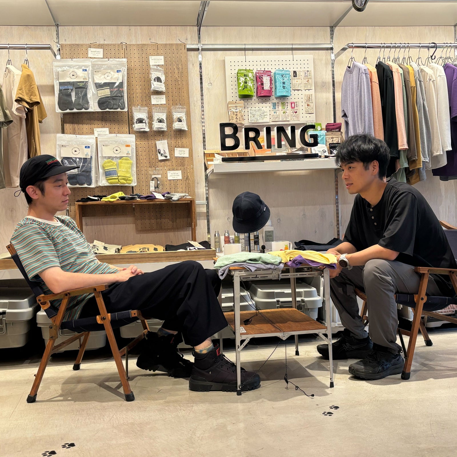 BRINGスタッフが語る「DRYCOTTONY Tシャツ」と「WUNDERWEAR Tシャツ」着用レビュー