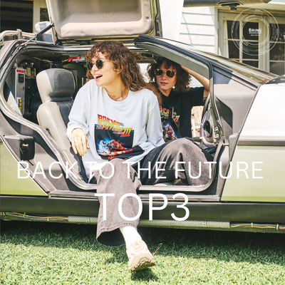 Back to the Future コラボアイテム 人気ランキングTOP3