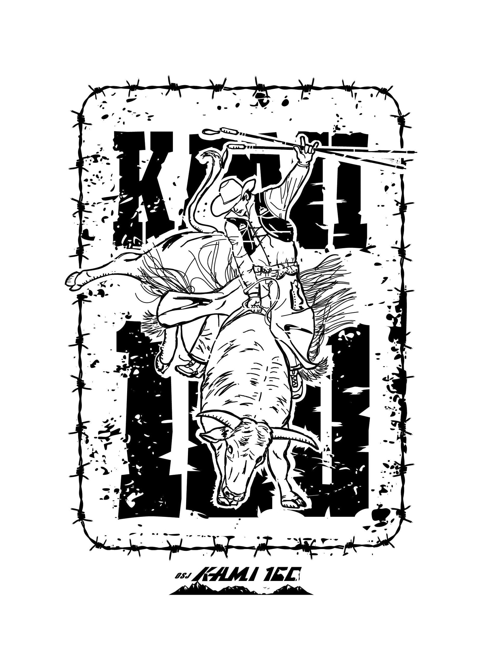 OSJ KAMI 100  × HungerKnockOriginals コラボTシャツ 受注生産限定発売開始