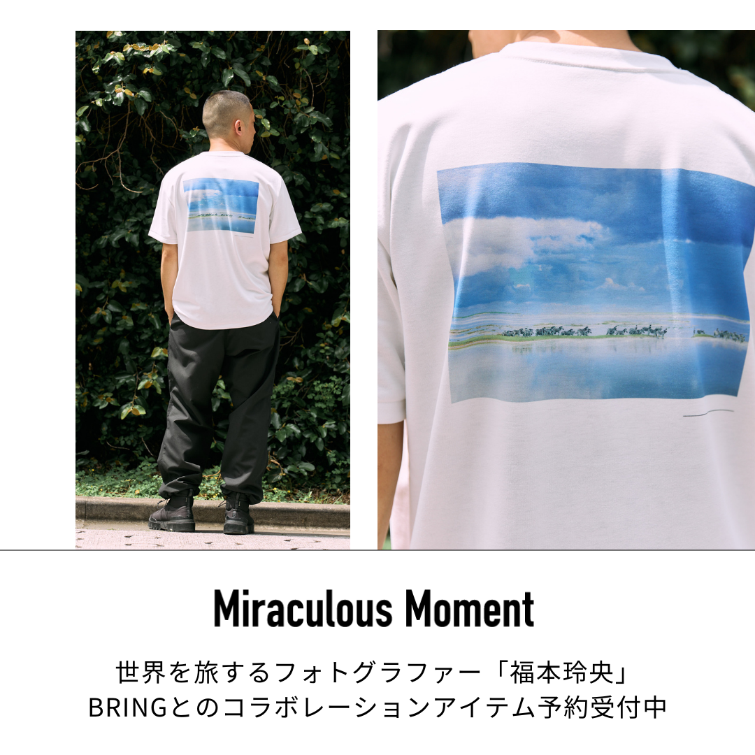 【福本玲央】Reo Fukumoto - Miraculous Moment Tee / BRING