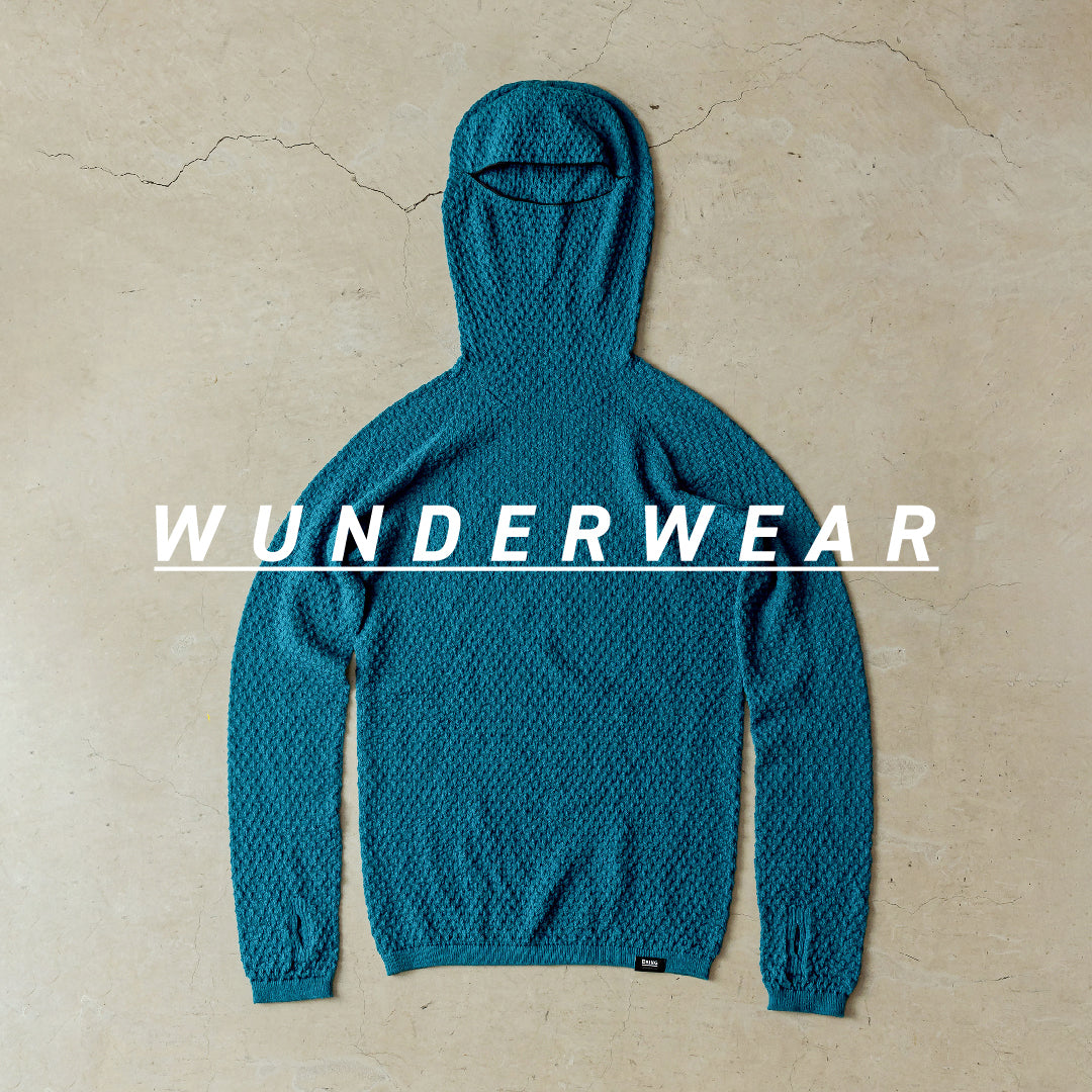 人気のWUNDERWEARシリーズより新作ベースレイヤーが登場！