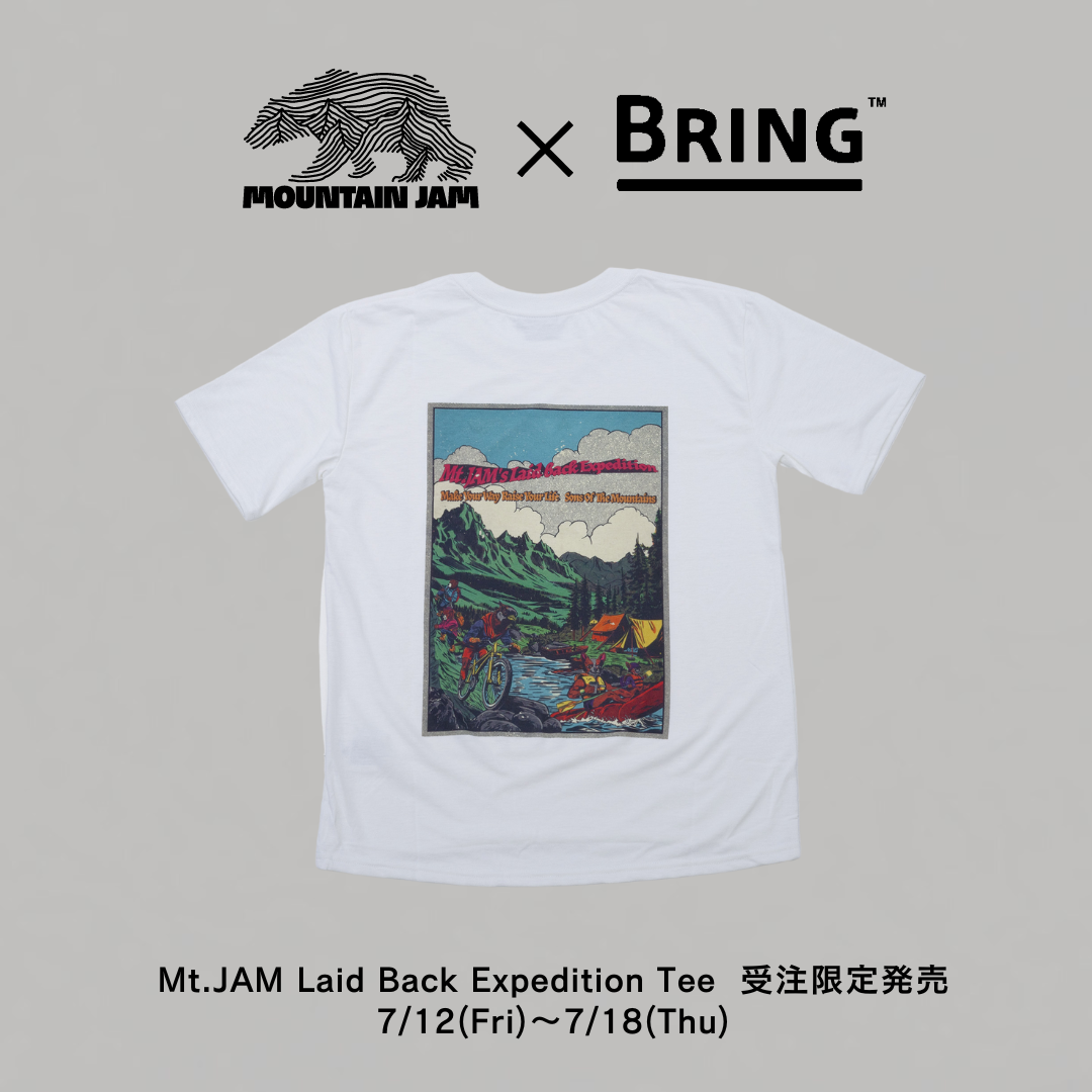 長崎の山の麓にあるアウトドアセレクトショップ「 MOUNTAIN JAM」とBRINGのコラボアイテムが登場！