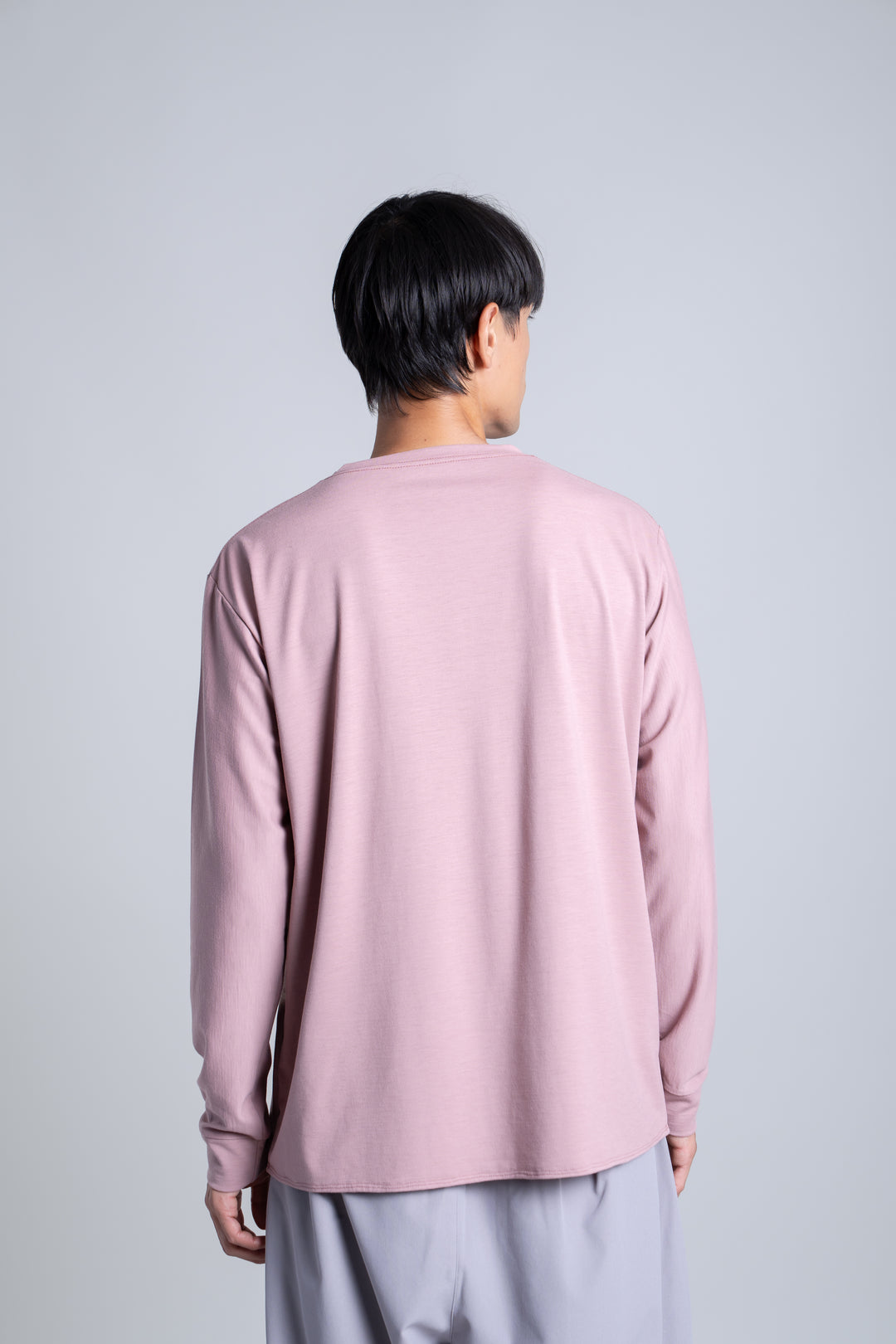 WUNDERWEAR DC ヘンリーネックロングスリーブTシャツ