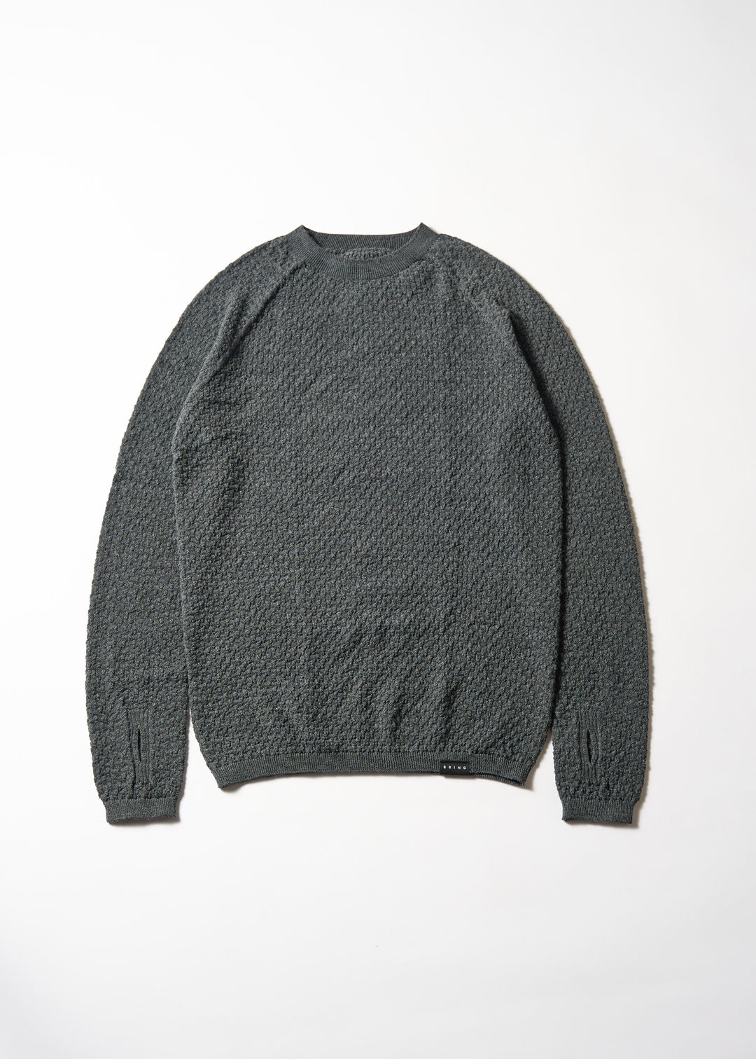 Bring WUNDERWEAR クルーネック Lサイズ WUNDERWEAR SEAMLESS CREWNECK （ワンダーウェア シームレス