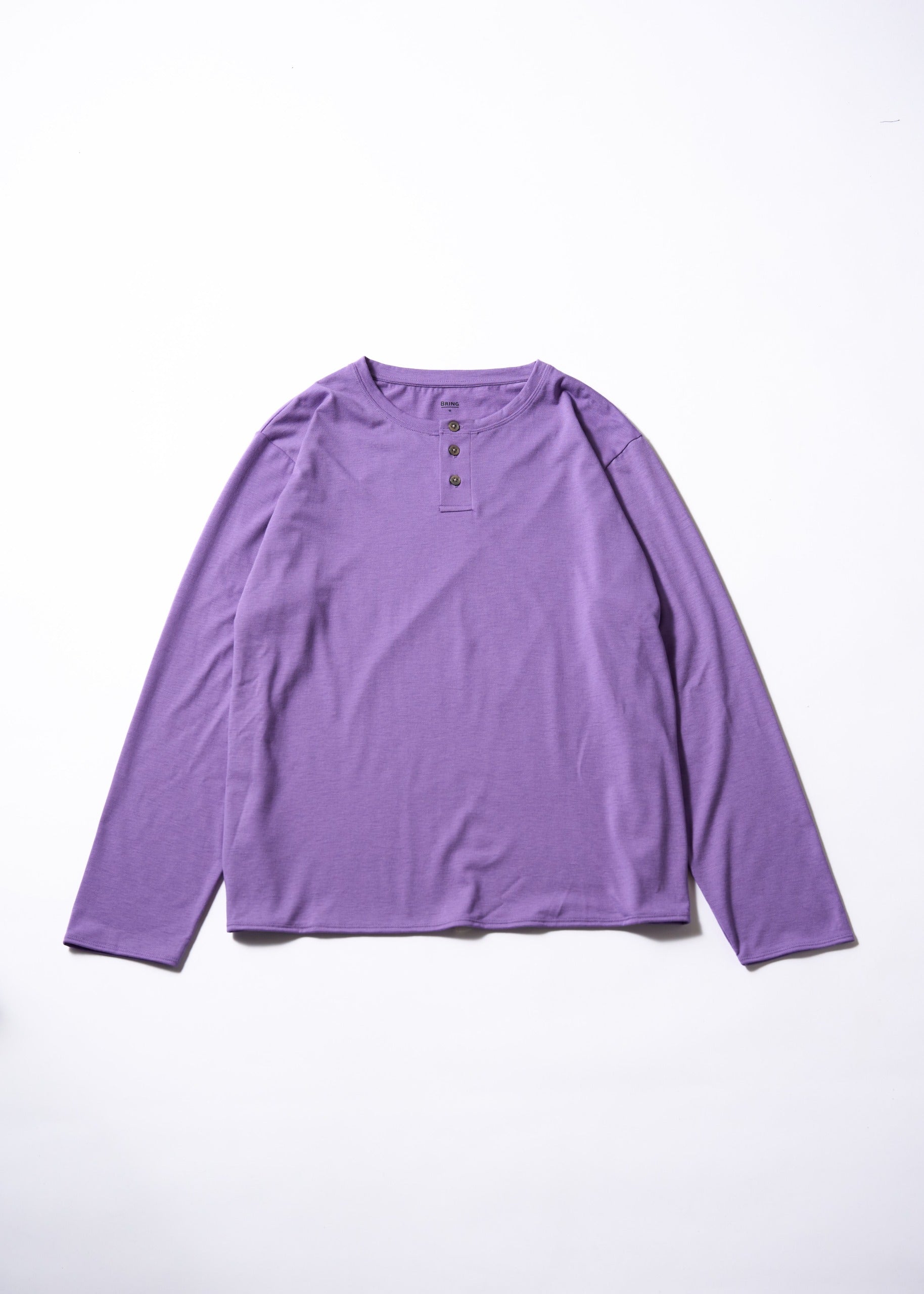 WUNDERWEAR ヘンリーネックロングスリーブTシャツ | BRING（ブリング