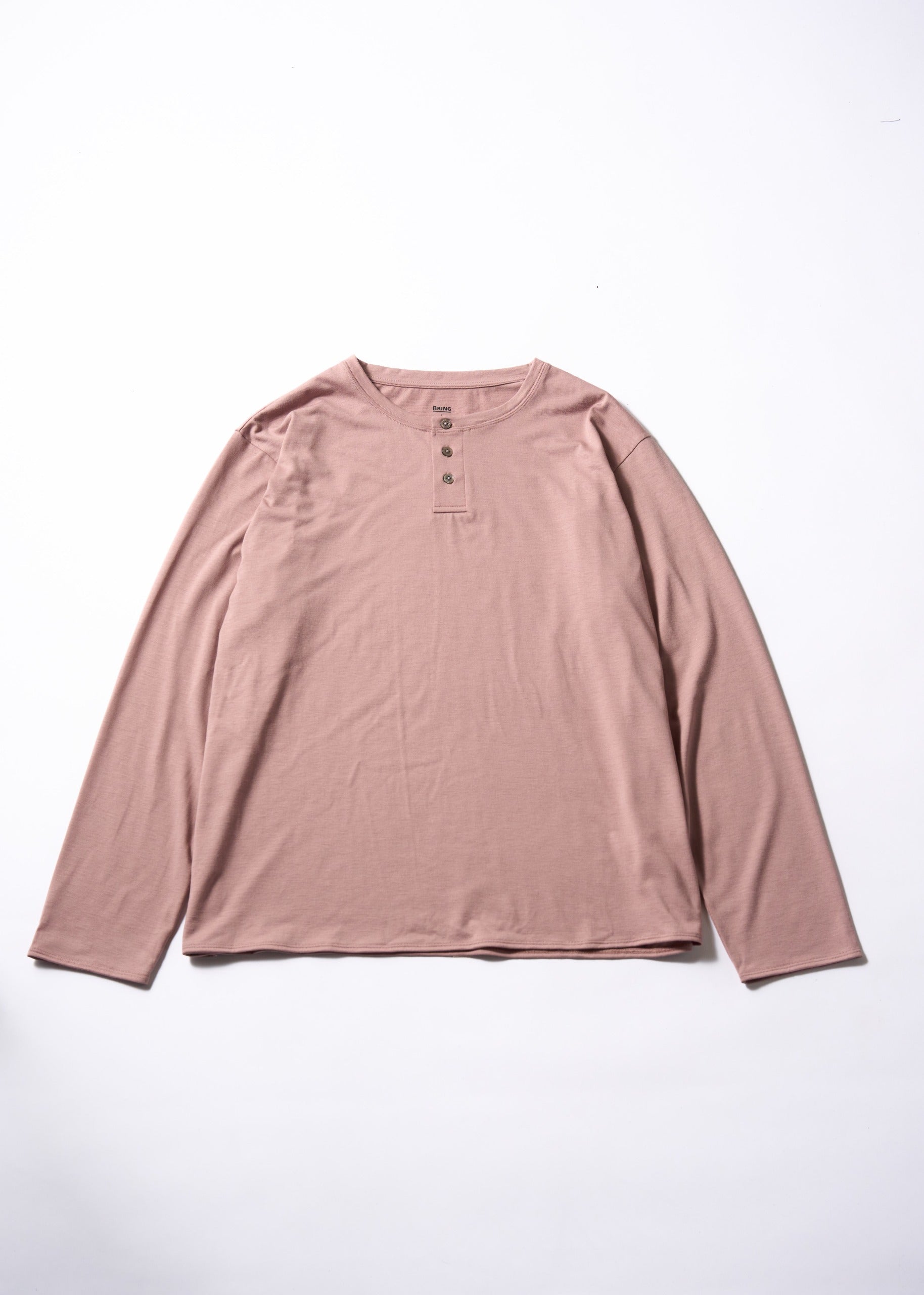 WUNDERWEAR ヘンリーネックロングスリーブTシャツ | BRING（ブリング