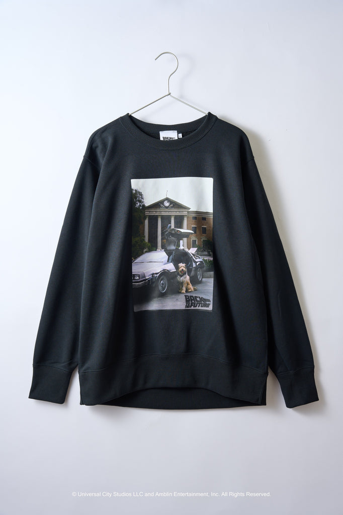BEAMS バックトゥザフューチャー ムービー クルーネック スウェット M BEAMS バックトゥザフューチャー ムービー クルーネック