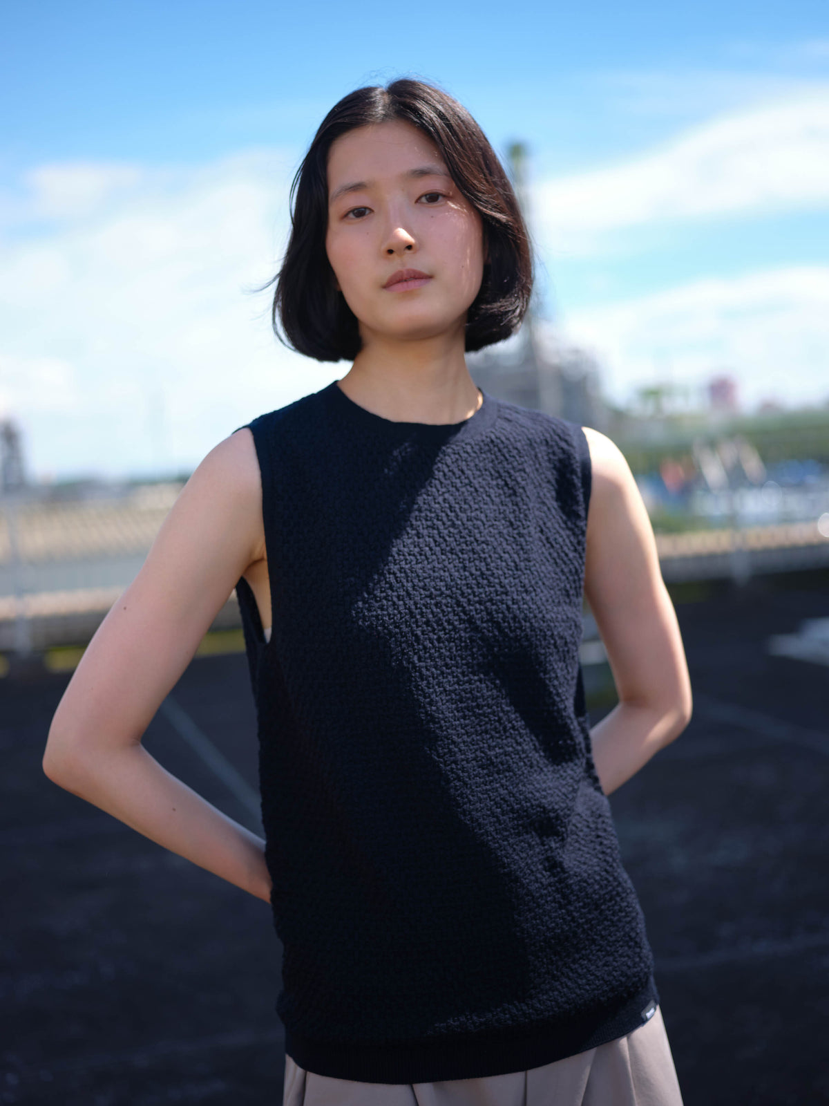 175cm Sサイズ Navy着用