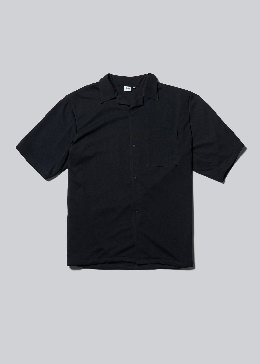 DRYCOTTONY ハーフスリーブオープンカラーシャツ