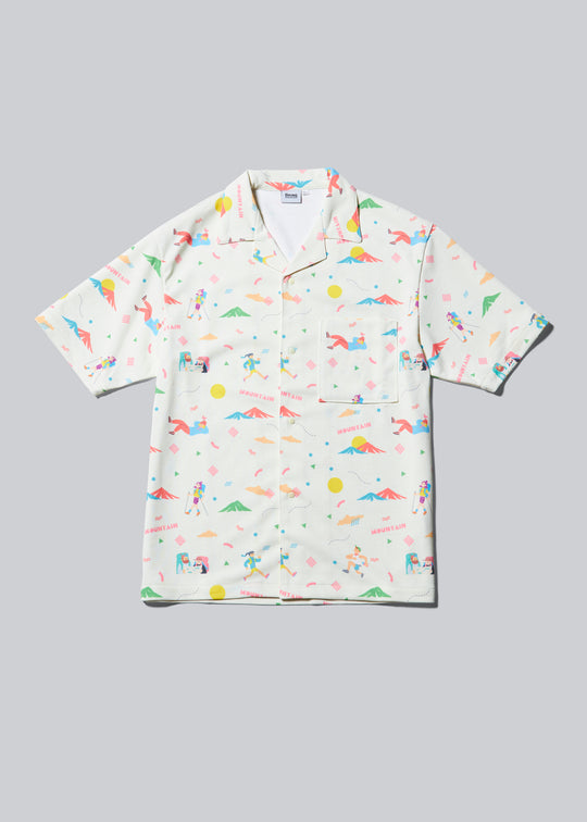 DRYCOTTONY マウンテンアロハシャツ