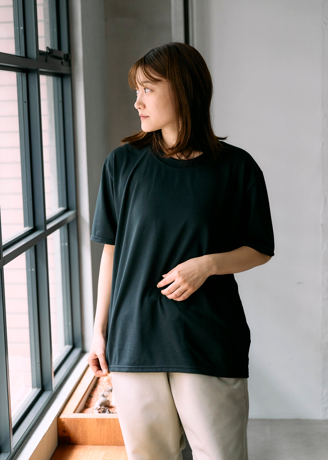 Black / model:160cm 着用サイズ:M