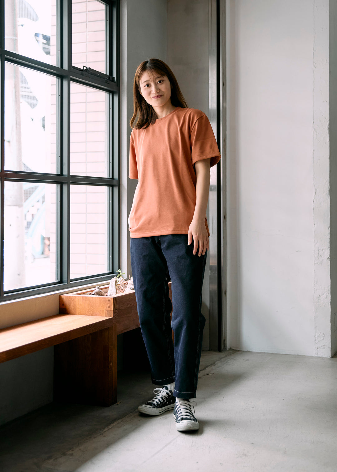 model:160cm 着用サイズ:XXS