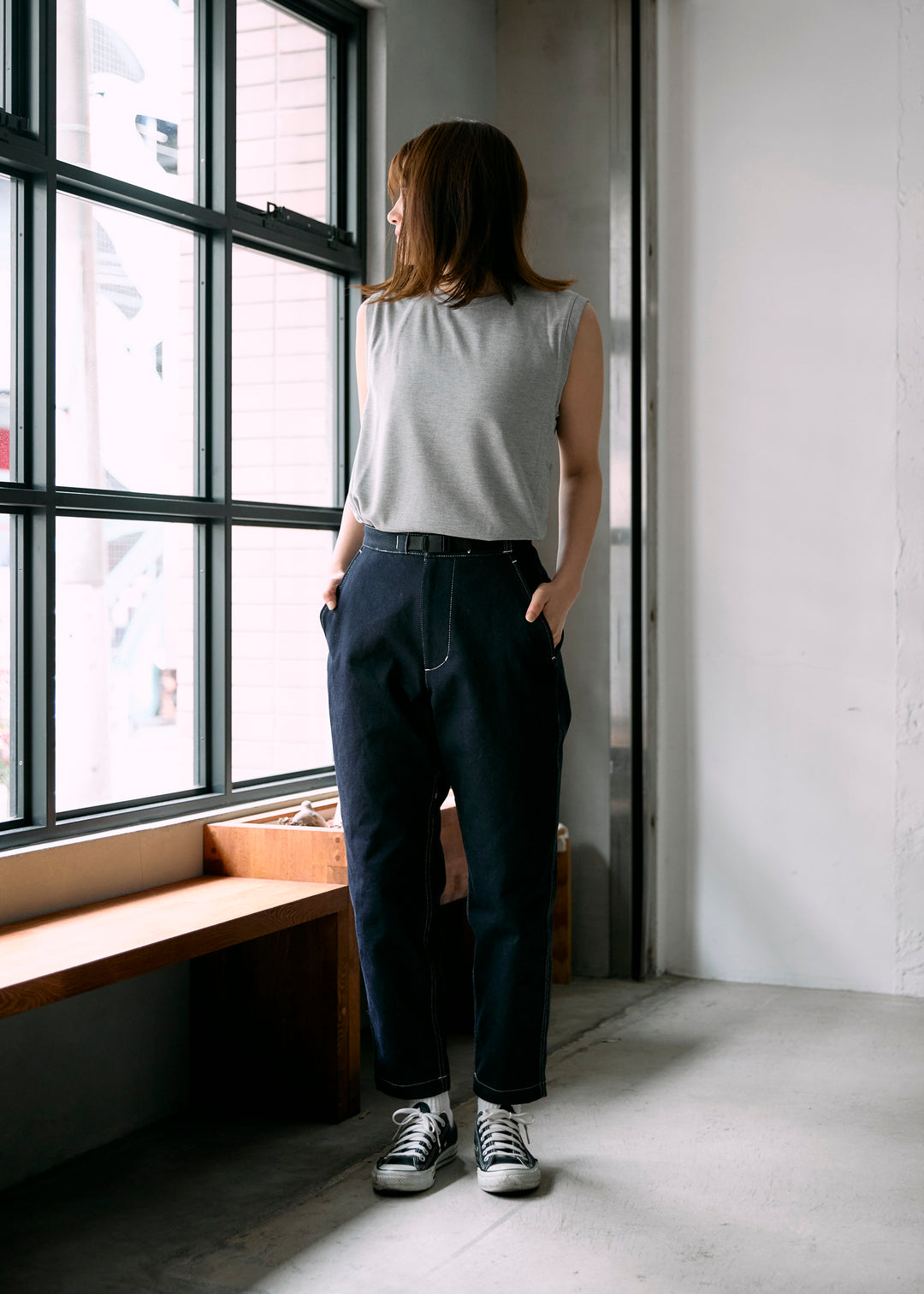 model:160cm 着用サイズ:XXS