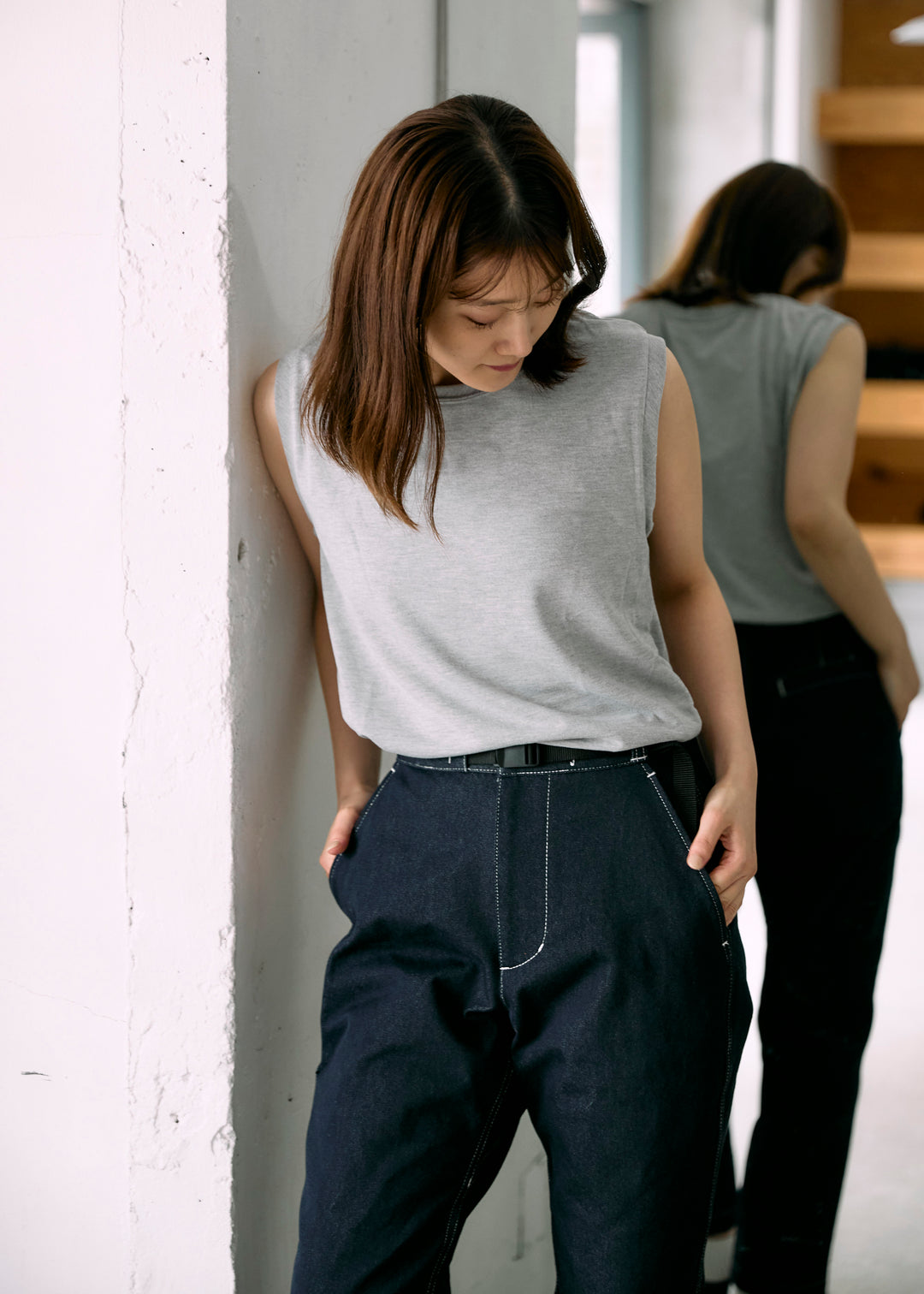 model:160cm 着用サイズ:XXS