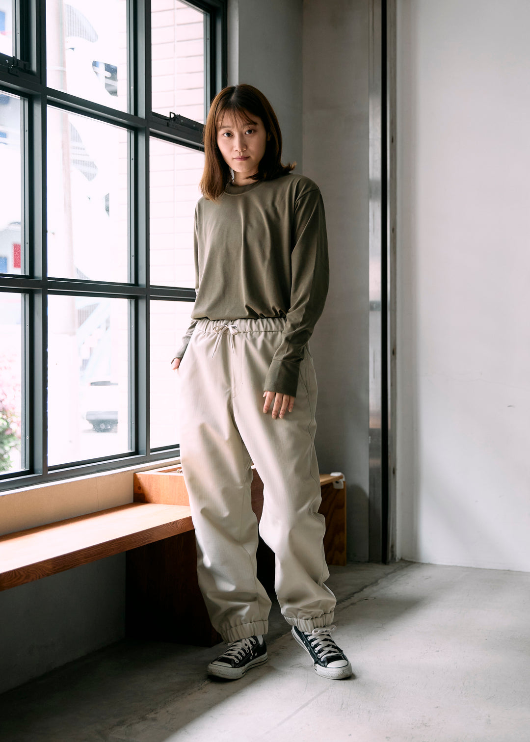 model:160cm 着用サイズ:S