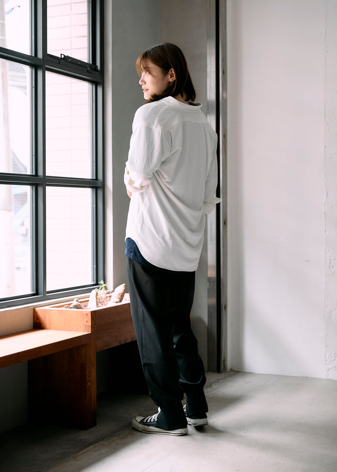 model:160cm 着用サイズ:S