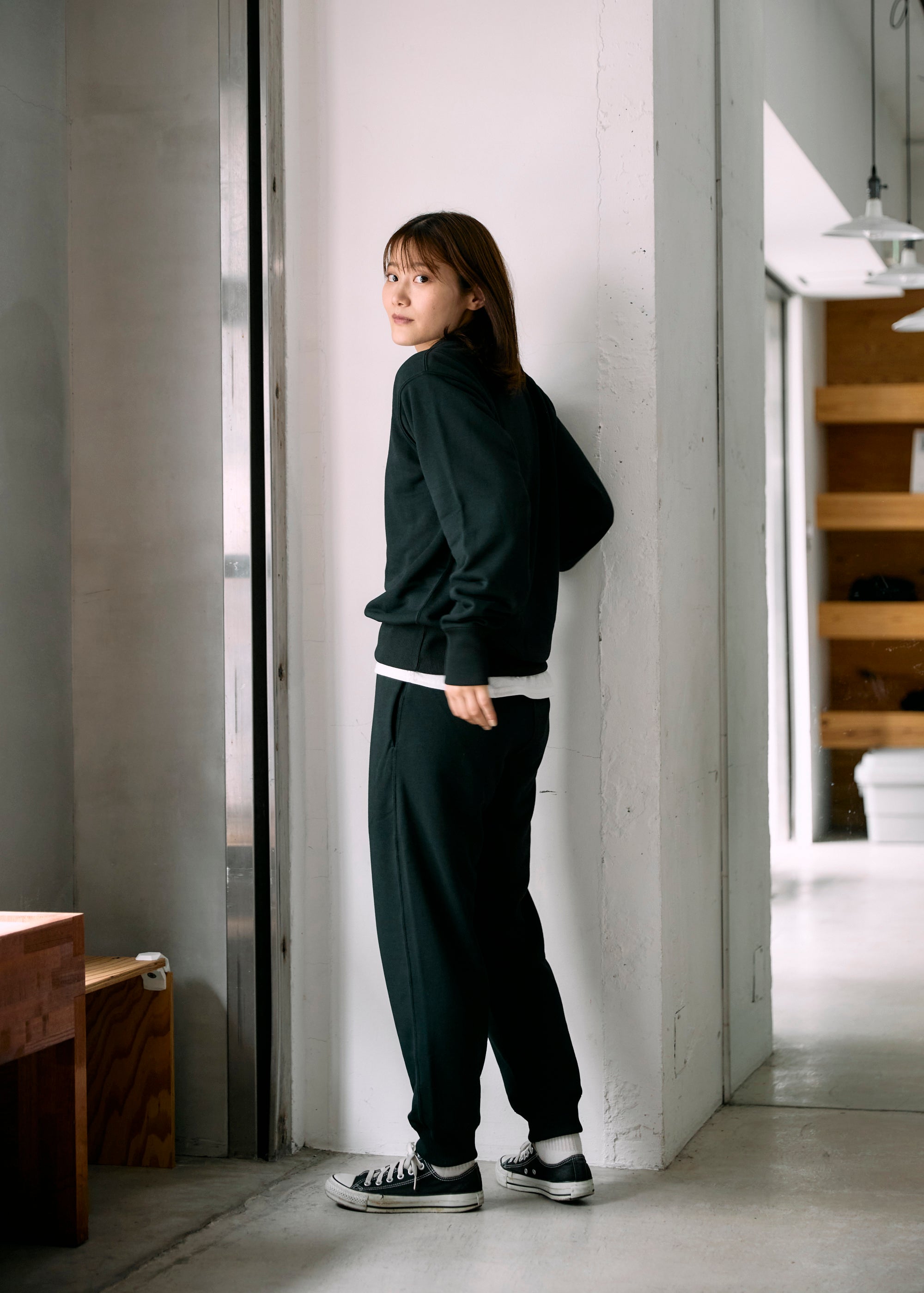 DRYCOTTONY SWEAT CREWNECK （ドライコットニースウェットクルーネック
