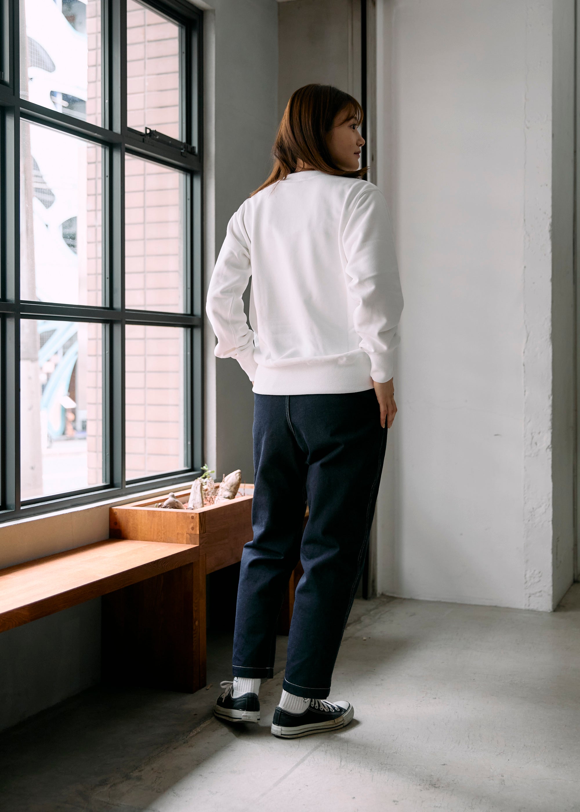 DRYCOTTONY SWEAT CREWNECK （ドライコットニースウェットクルーネック