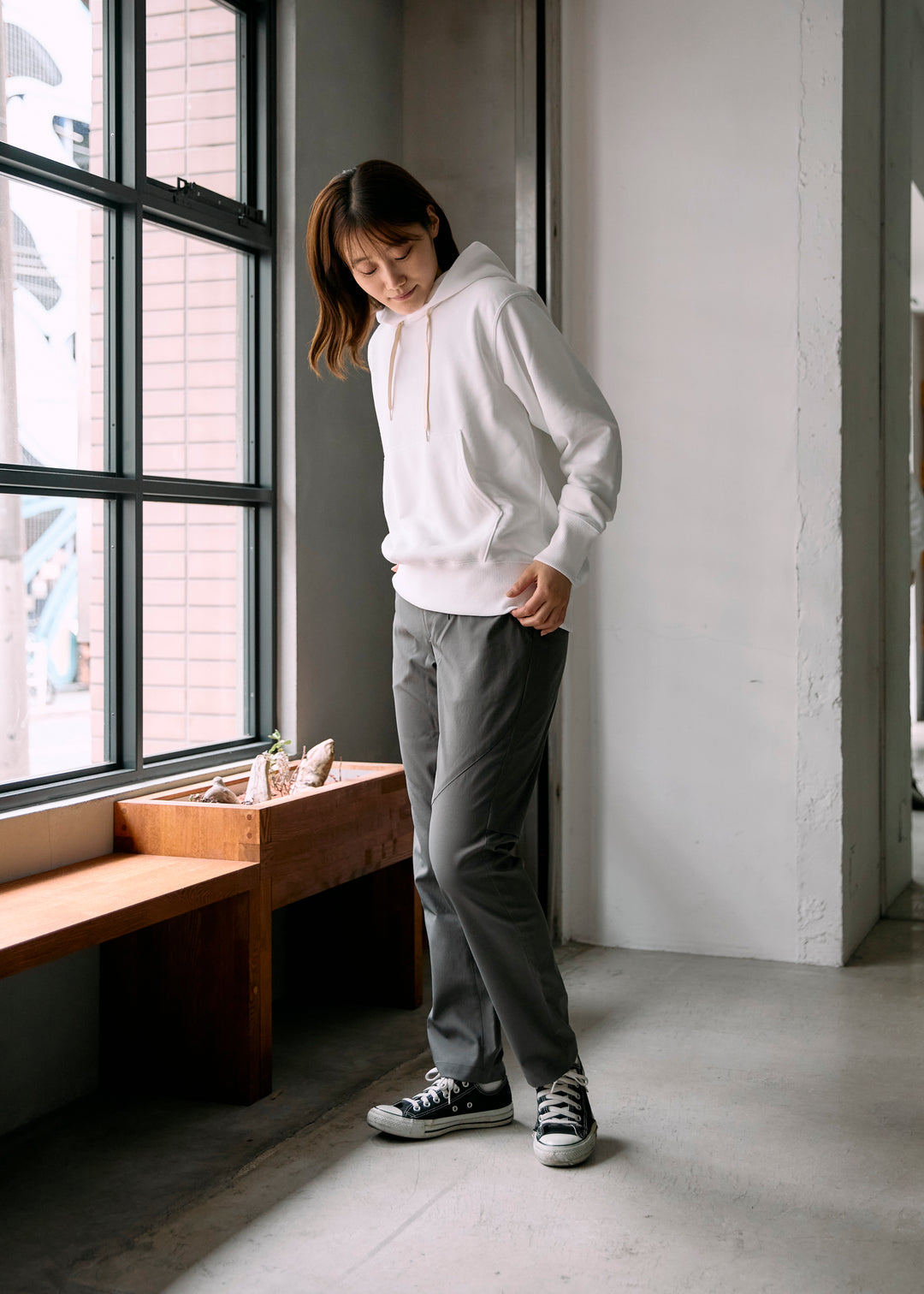 model:160cm 着用サイズ:S