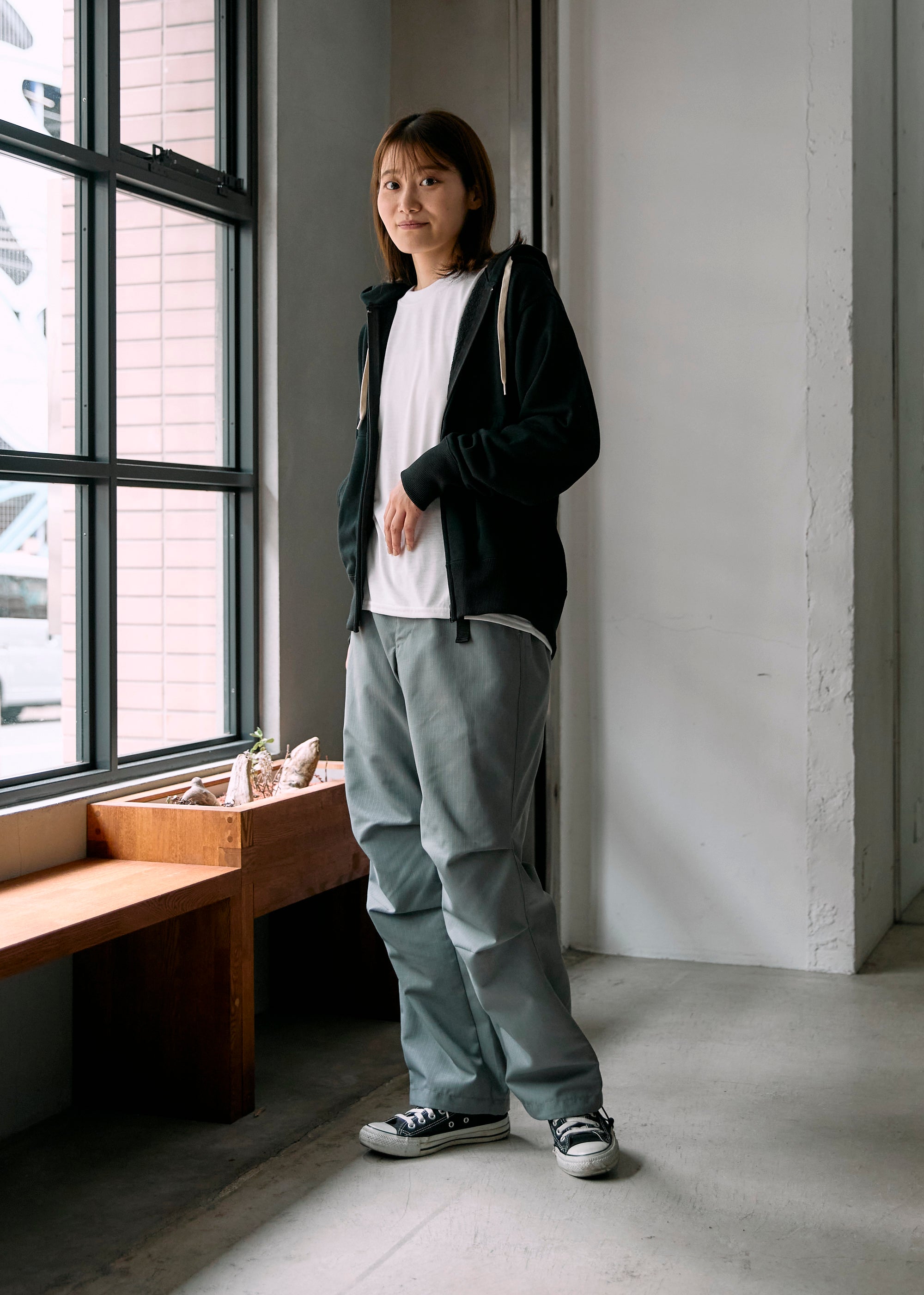 DRYCOTTONY SWEAT FULL ZIP HOODIE （ドライコットニースウェット