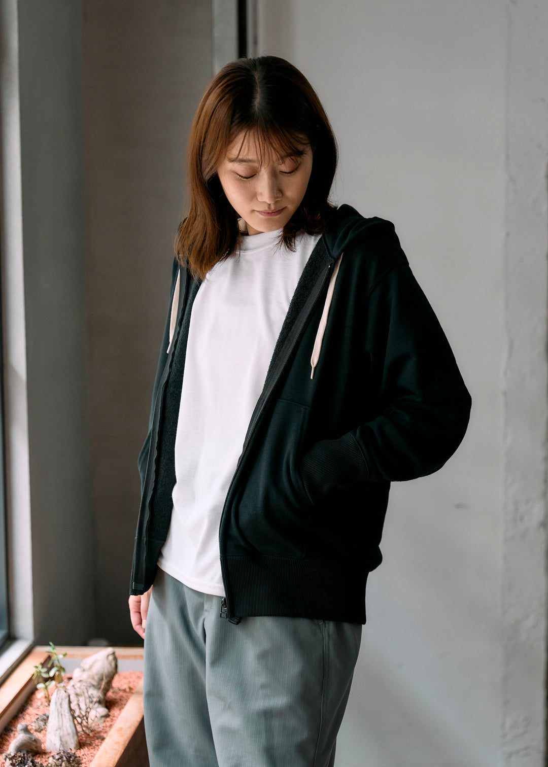 model:160cm 着用サイズ:S