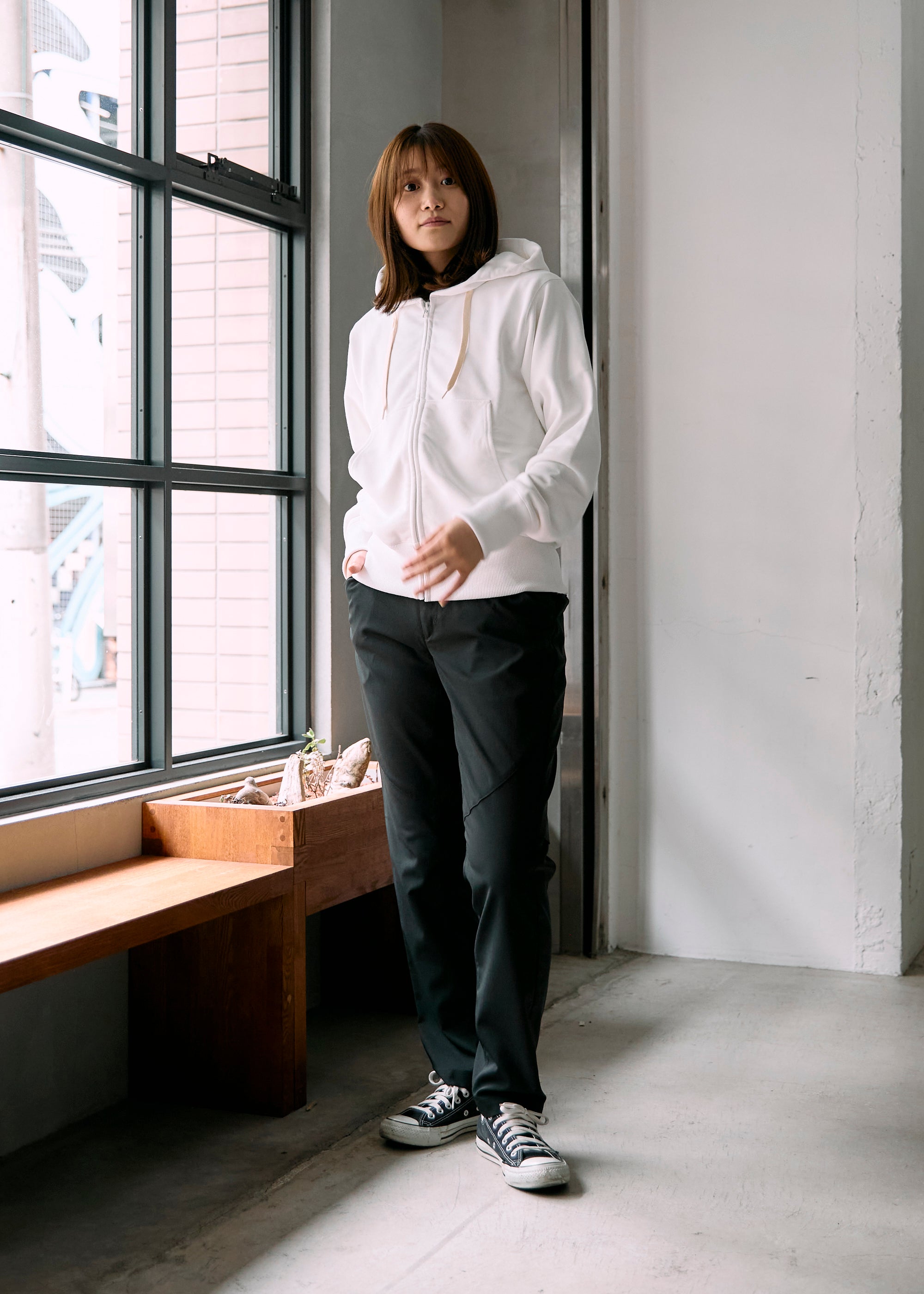 DRYCOTTONY SWEAT FULL ZIP HOODIE （ドライコットニースウェット