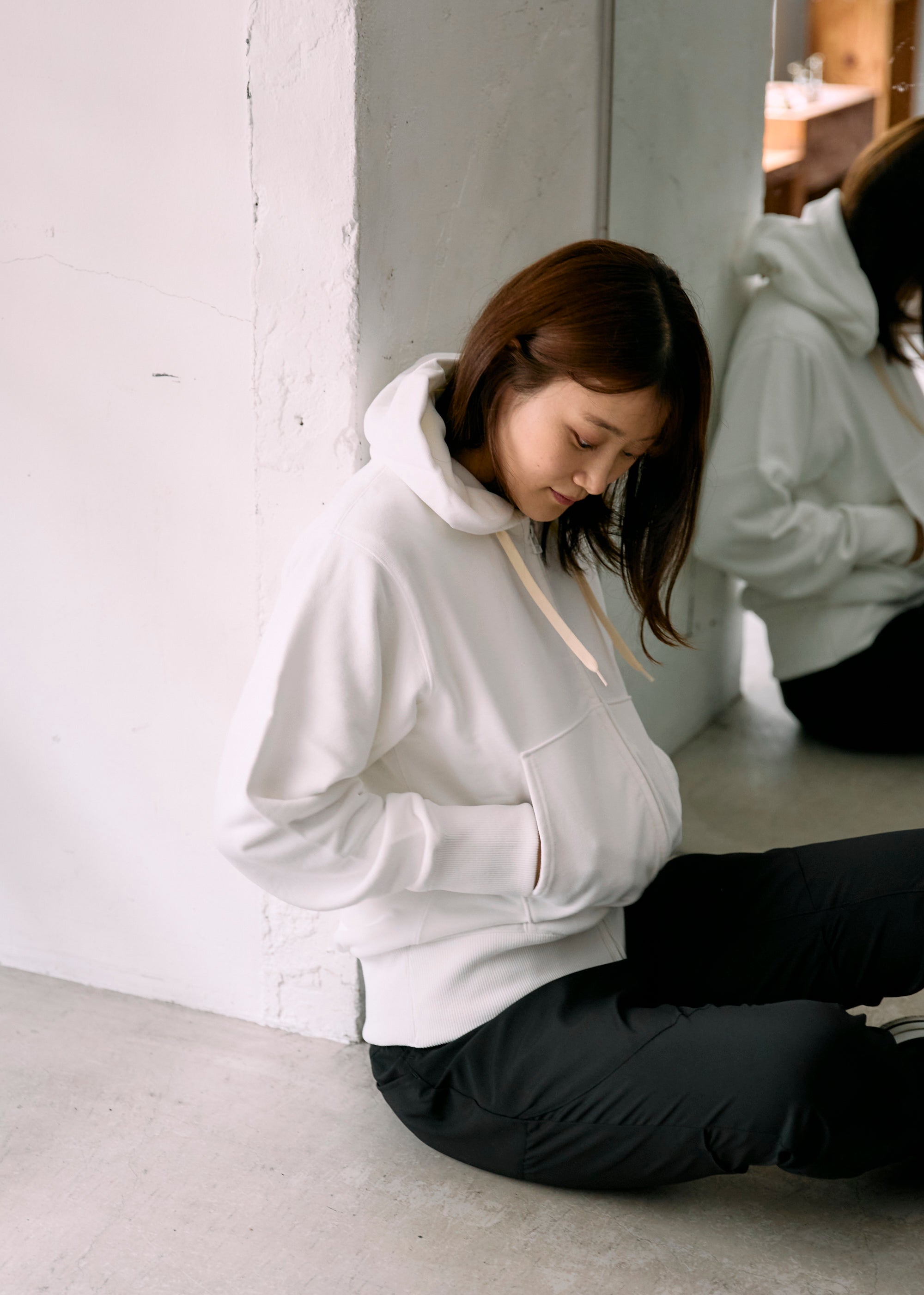 DRYCOTTONY SWEAT FULL ZIP HOODIE （ドライコットニースウェット