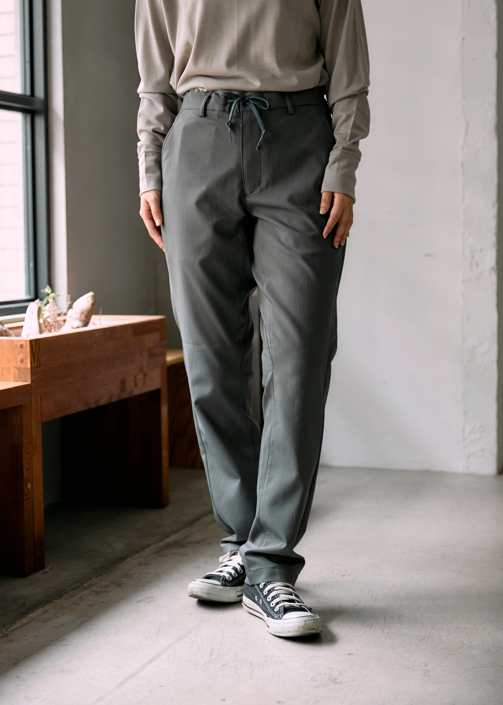 JOURNÉE ダブルフェイスベンチレーションスラックス | BRING（ブリング