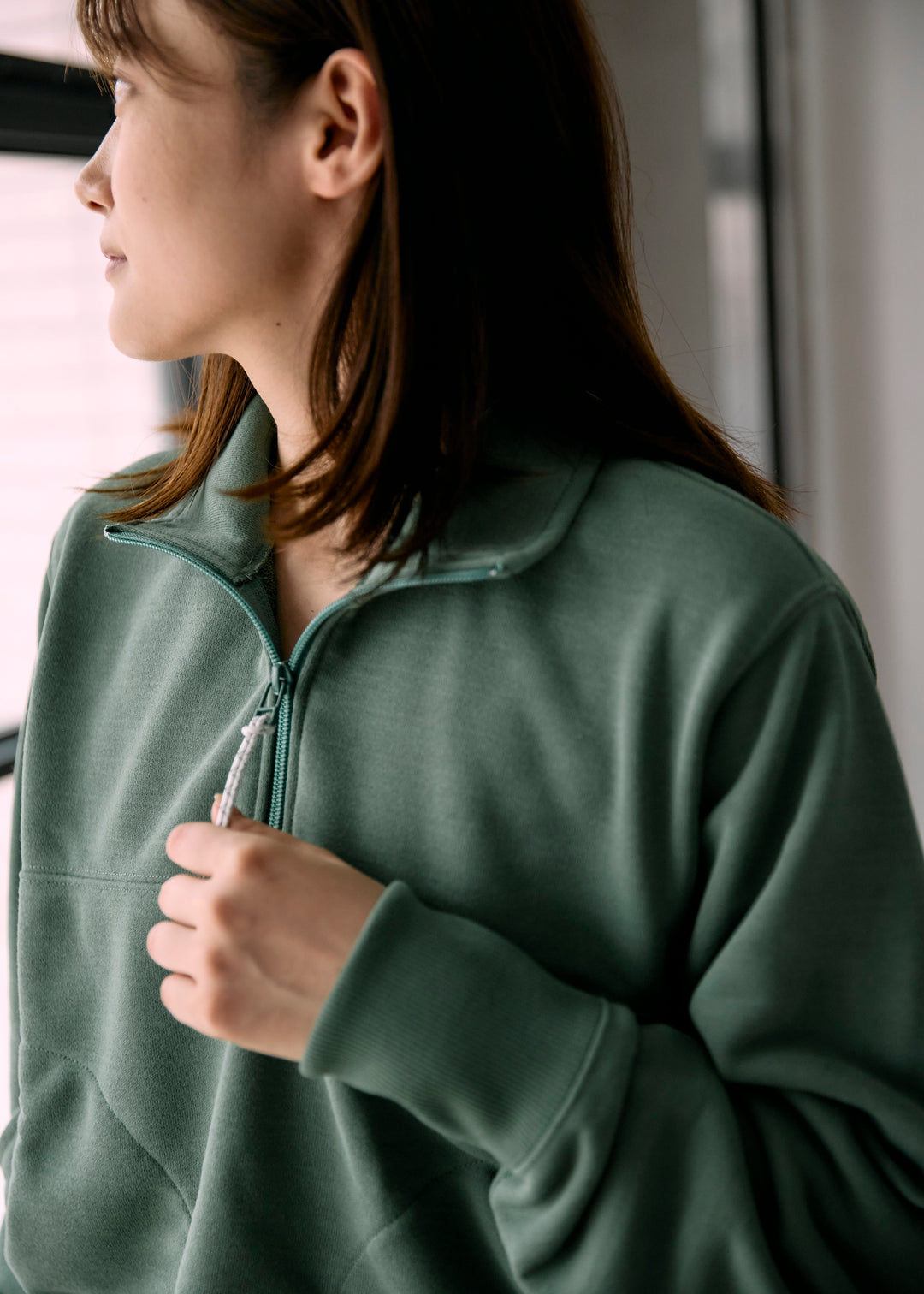 model:160cm 着用サイズ:XS