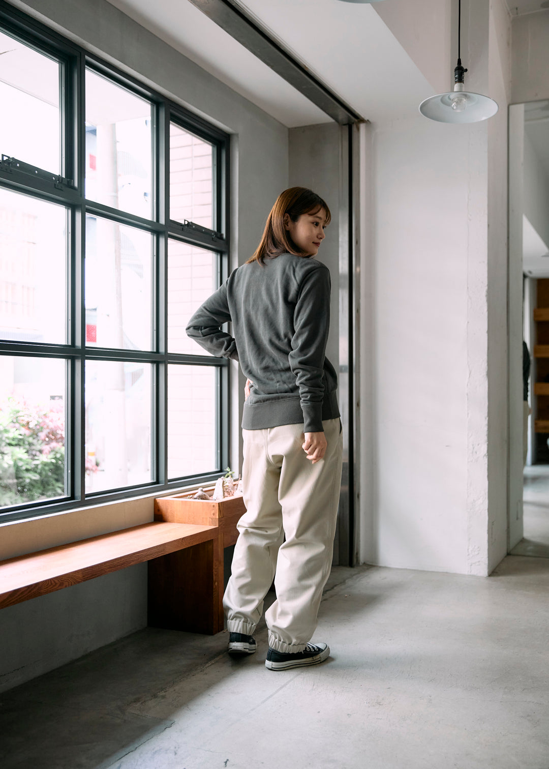 model:160cm 着用サイズ:S