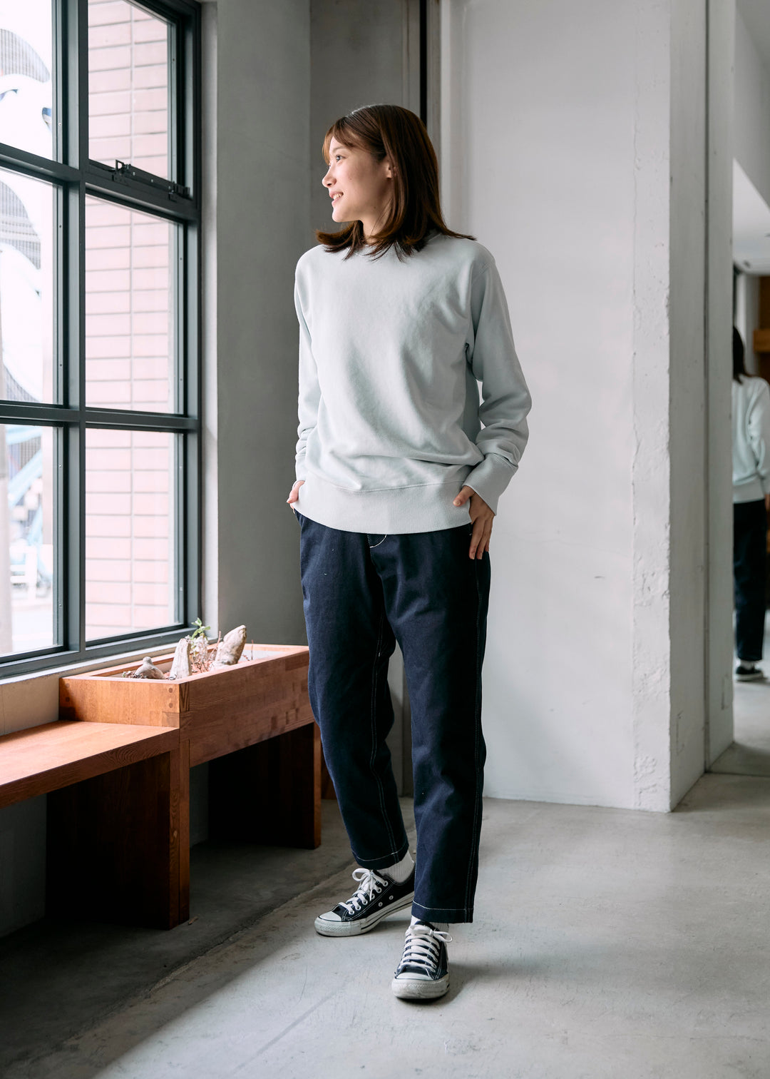 model:160cm 着用サイズ:M