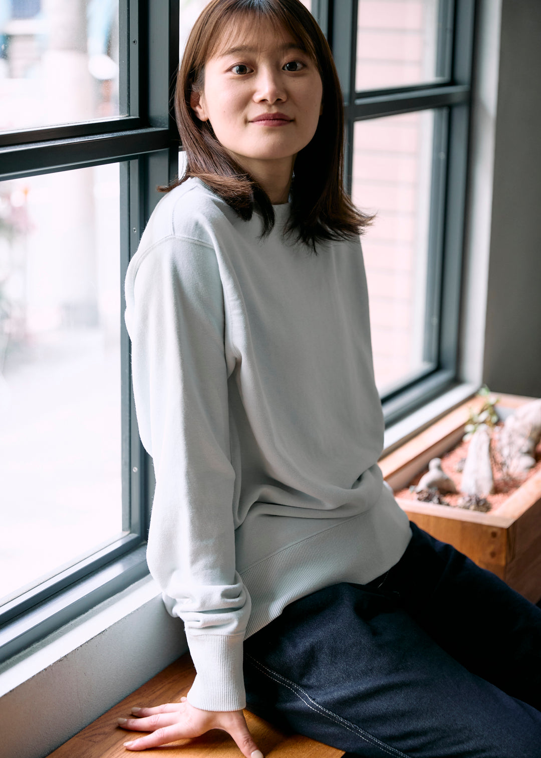 model:160cm 着用サイズ:M