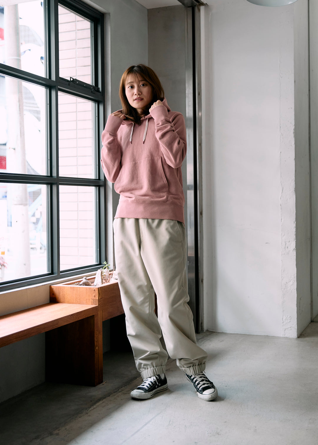 model:160cm 着用サイズ:S