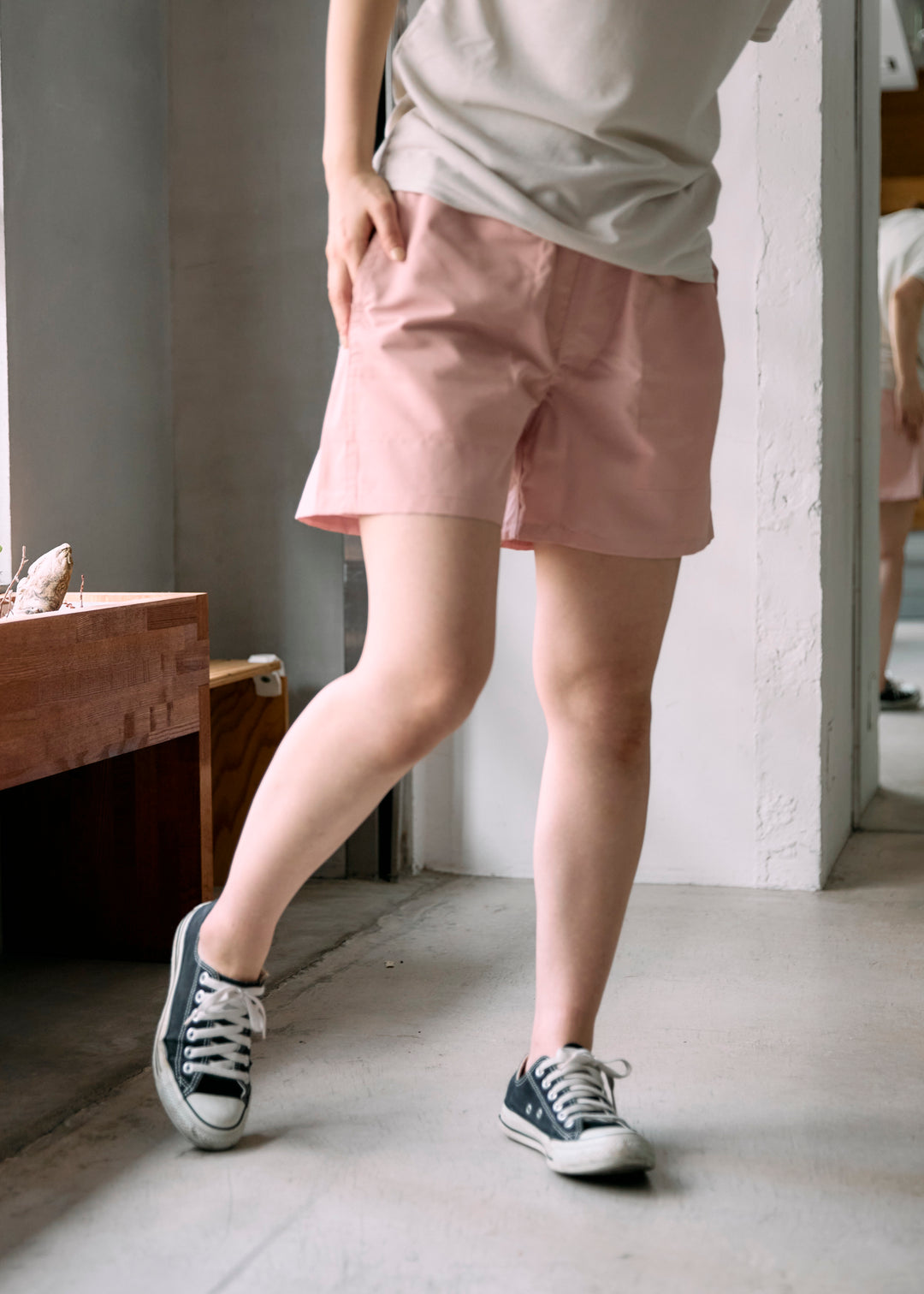 ベイビーピンク  / モデル:160cm 着用サイズ:S