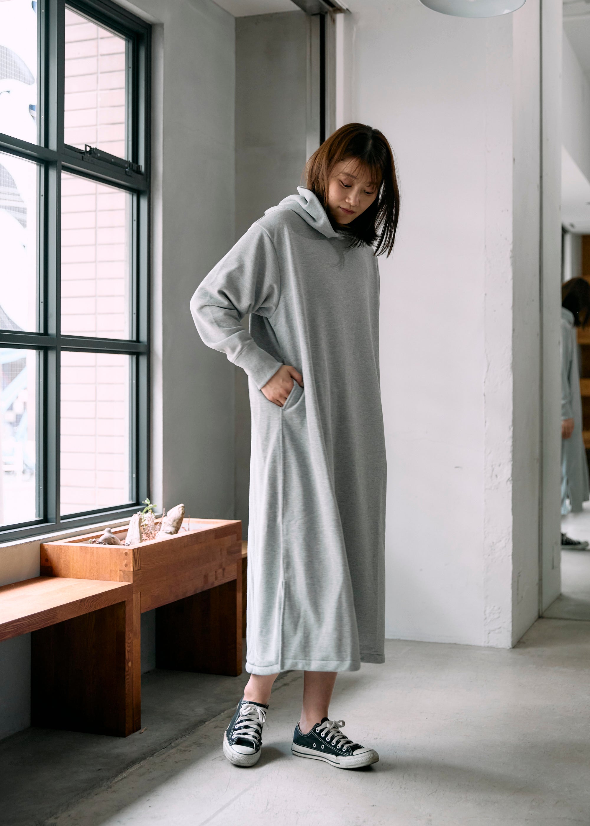 DRYCOTTONY SWEAT ONE-PIECE （ドライコットニースウェットワンピース