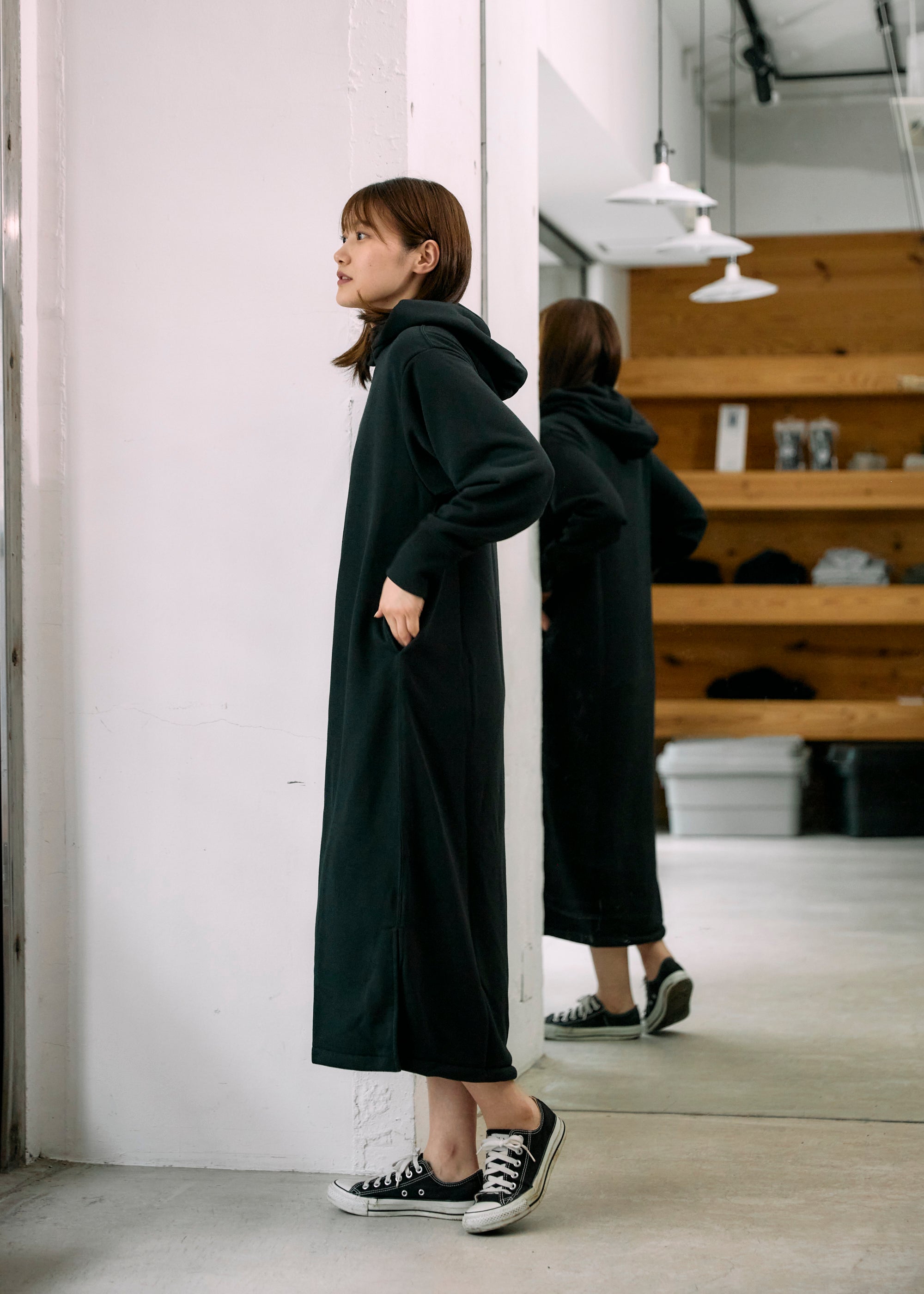 DRYCOTTONY SWEAT ONE-PIECE （ドライコットニースウェットワンピース
