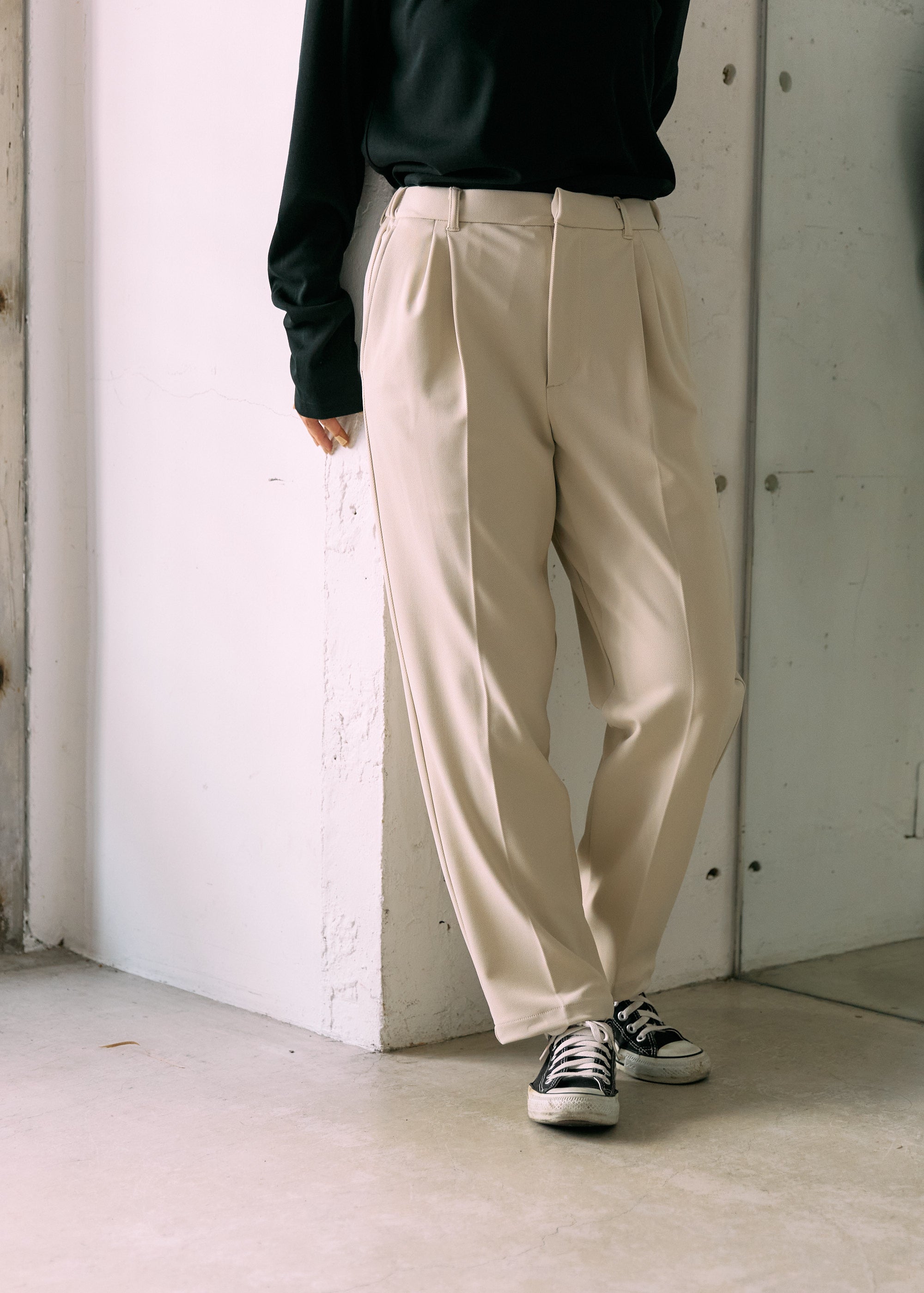 DRYCOTTONY 2タックワイドストレートパンツ | BRING（ブリング）公式通販