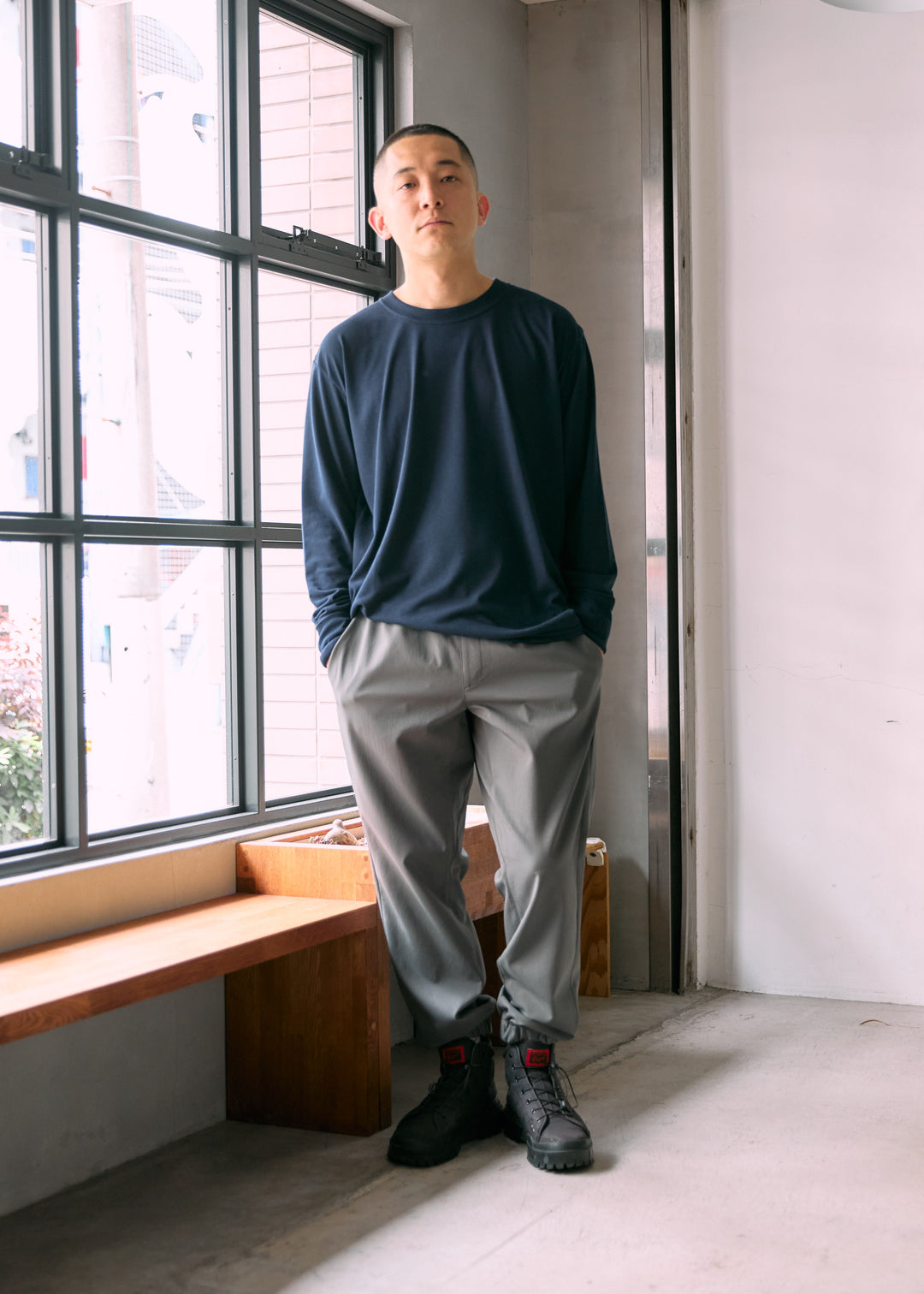 Dark Gray / model:173cm 着用サイズ:M(Short)