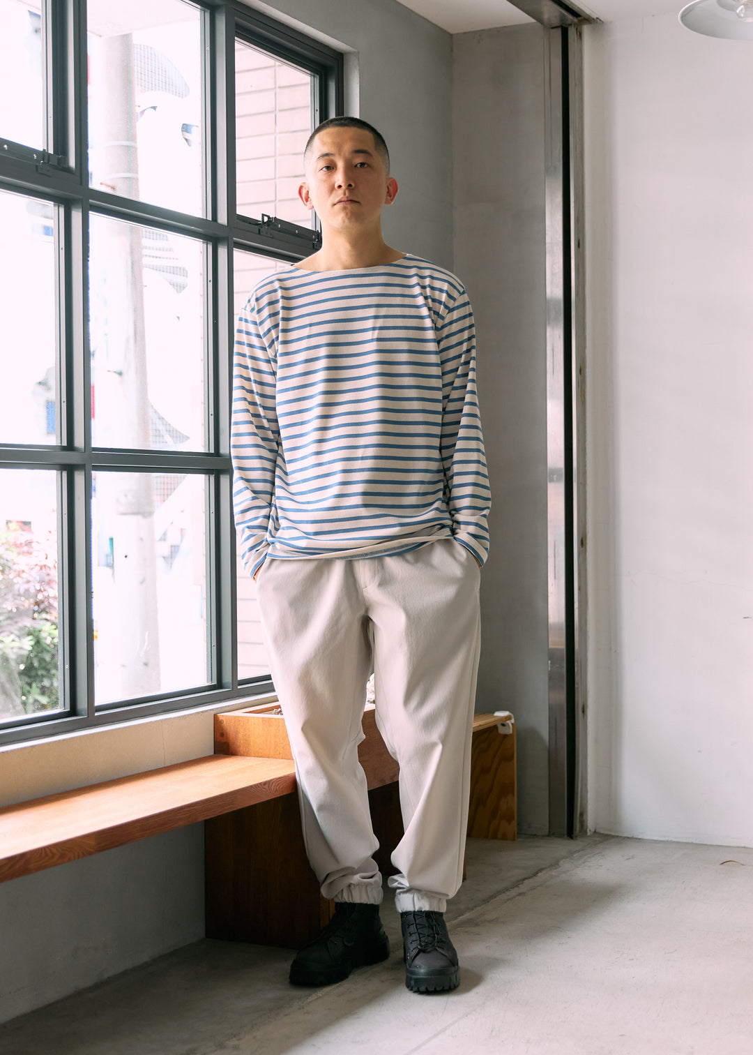 Ecru / model:173cm 着用サイズ:M(Long)