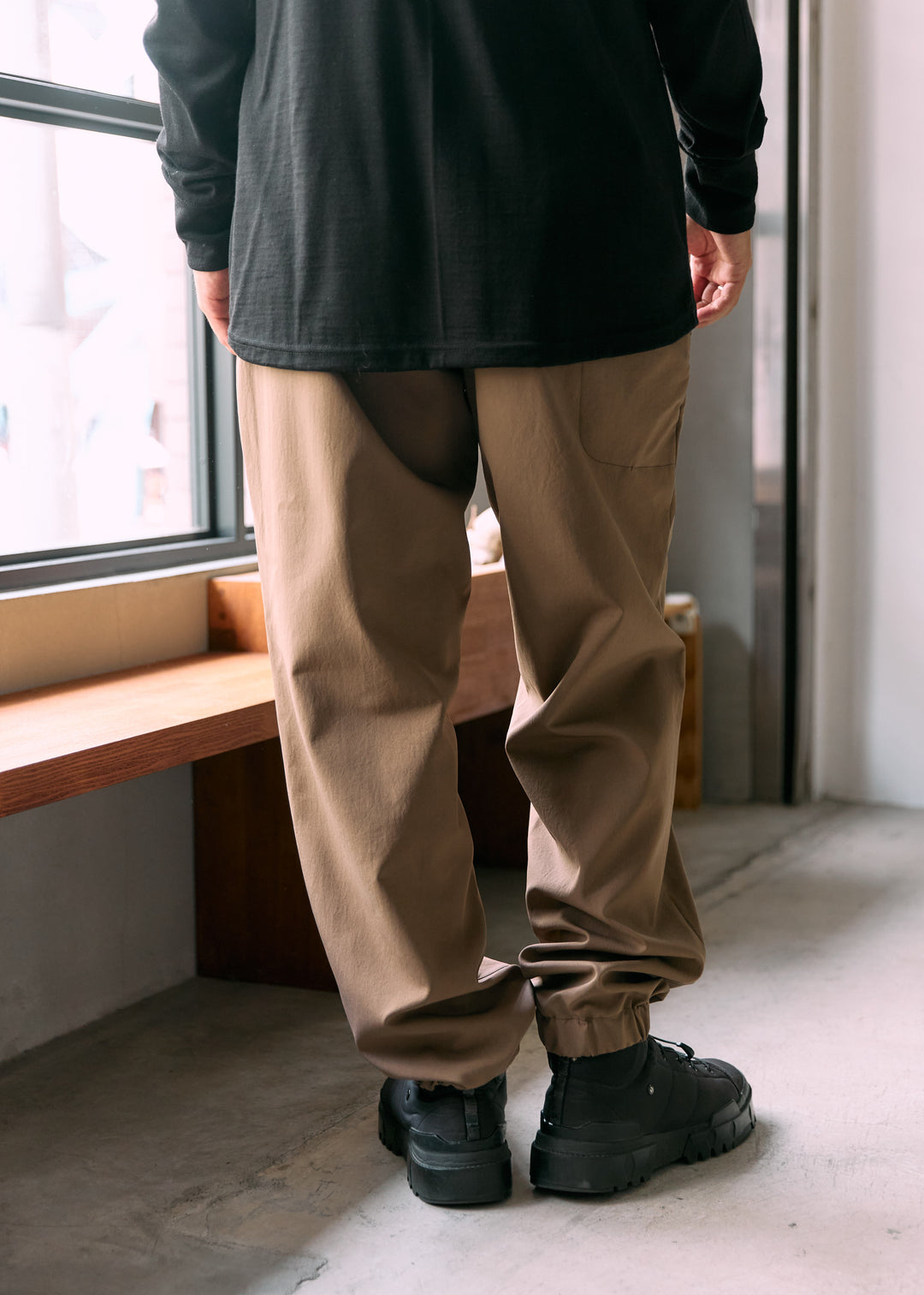 Brown / model:173cm 着用サイズ:L(Long)