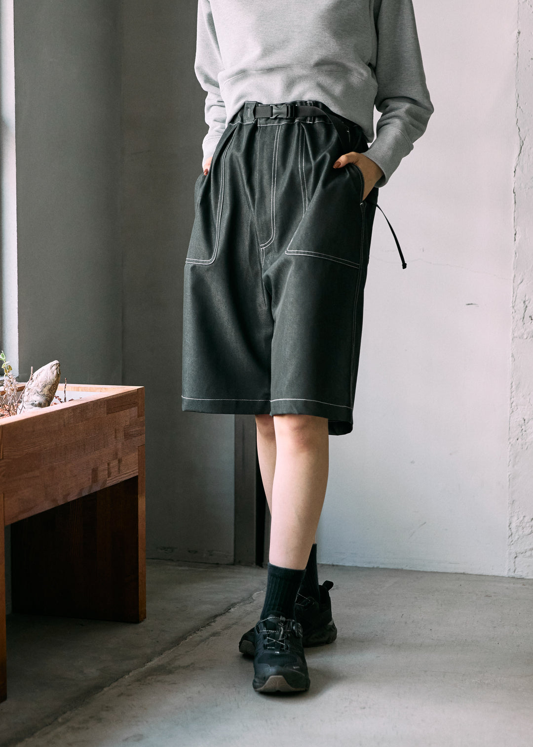 Black / ｍodel:163cm 着用サイズ:F