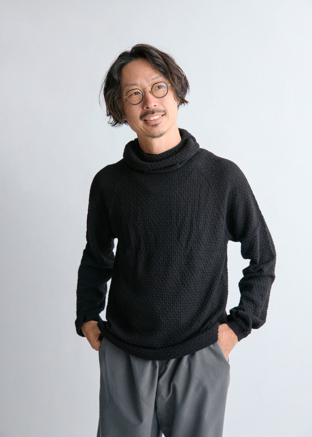 model:173cm 着用サイズ:L