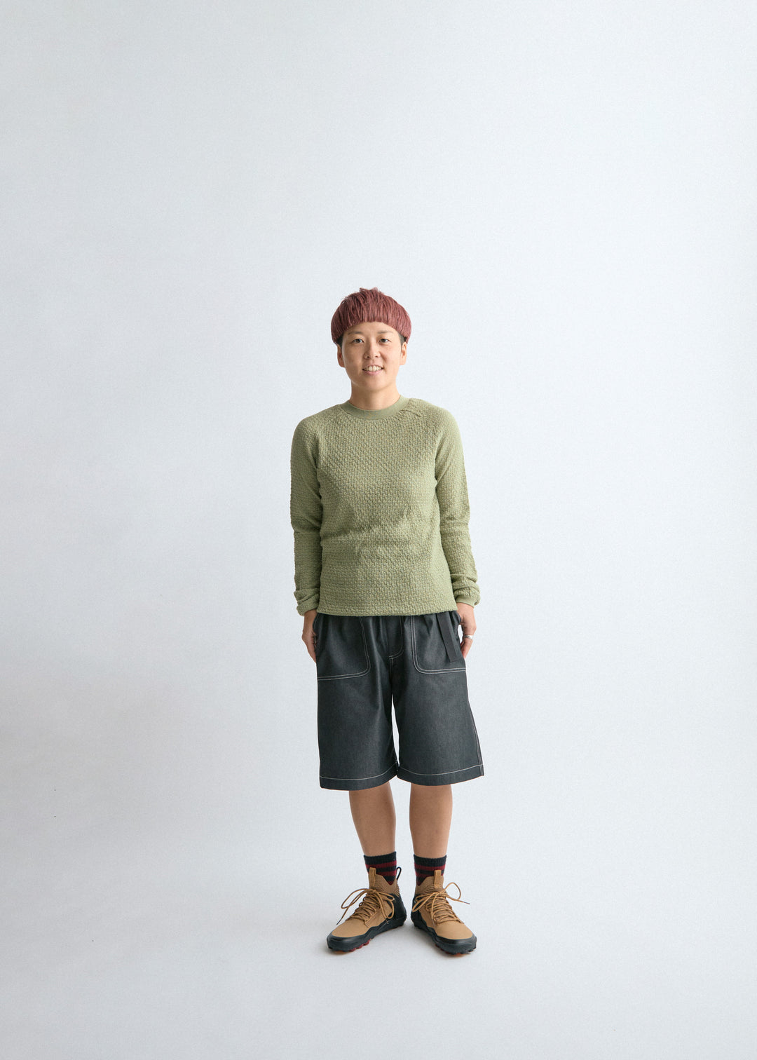 model:153cm 着用サイズ:S