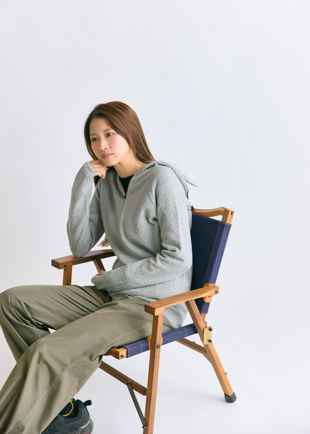 model:163cm 着用サイズ:S