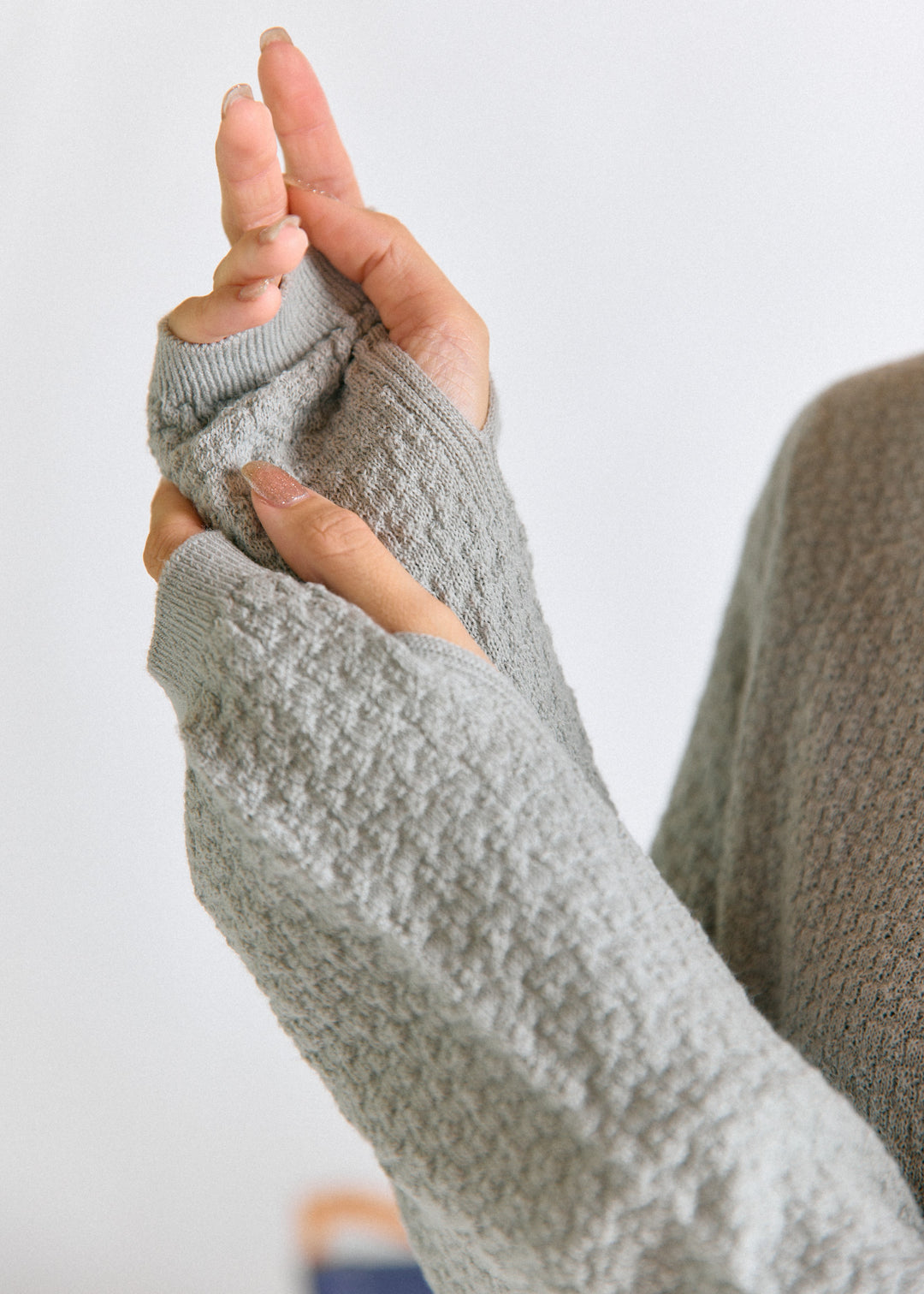 WUNDERWEAR シームレスハーフジップフーディー