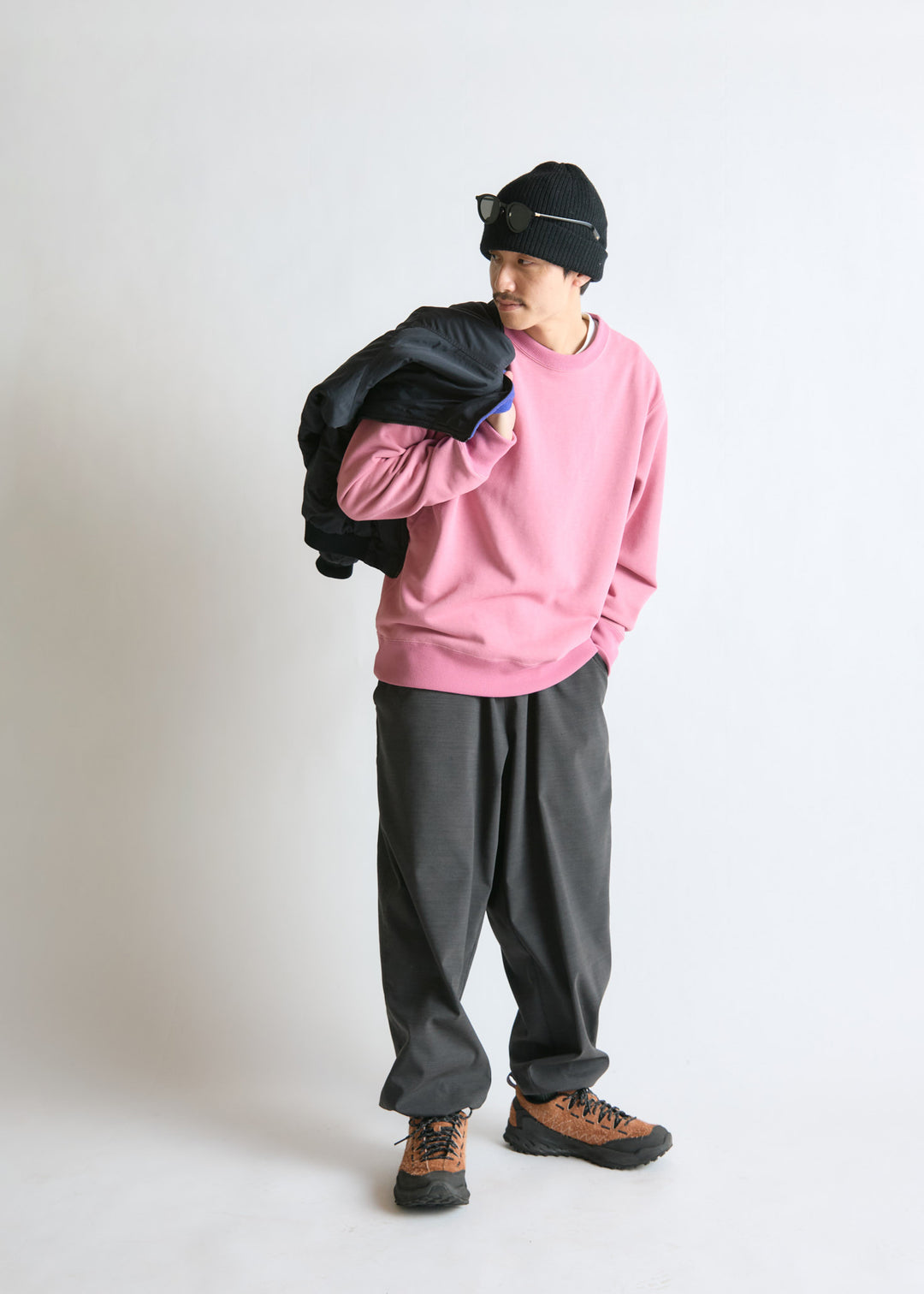 model:172cm 着用サイズ:L