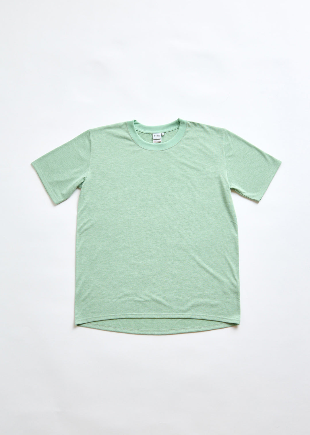 【タグ付新品未使用品】チャコット　 バックリボンヘムフィットTシャツ ラミーコットンエンブロイダリー シアー刺繍のシンプルシャツ