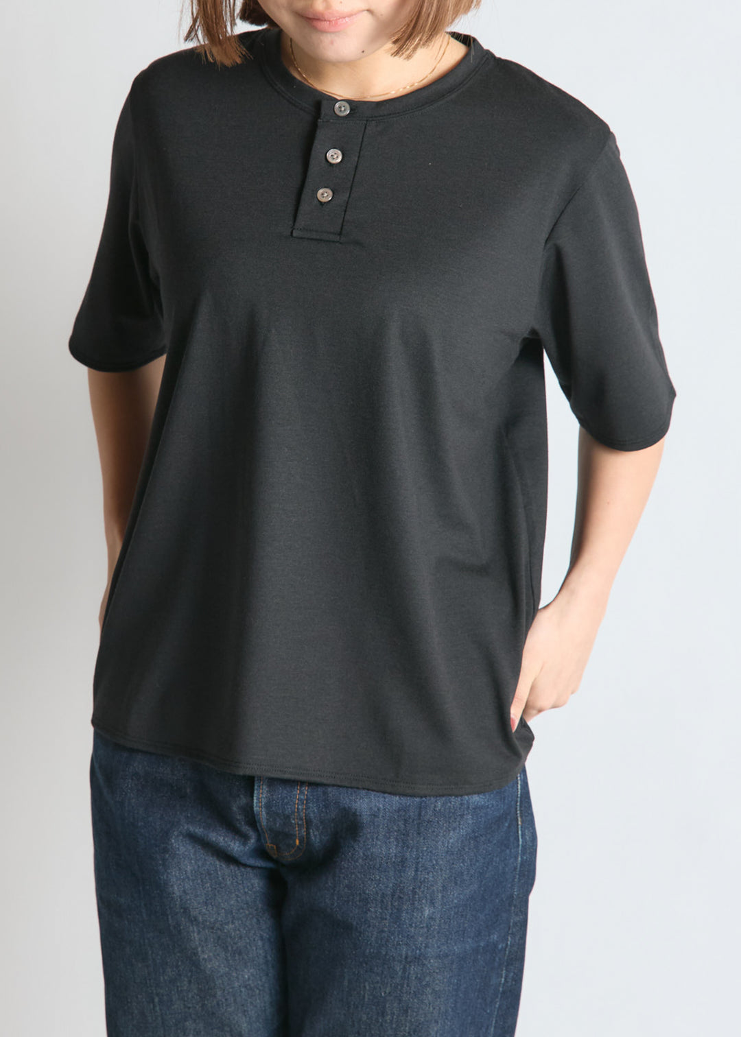 model:157cm 着用サイズ:XS